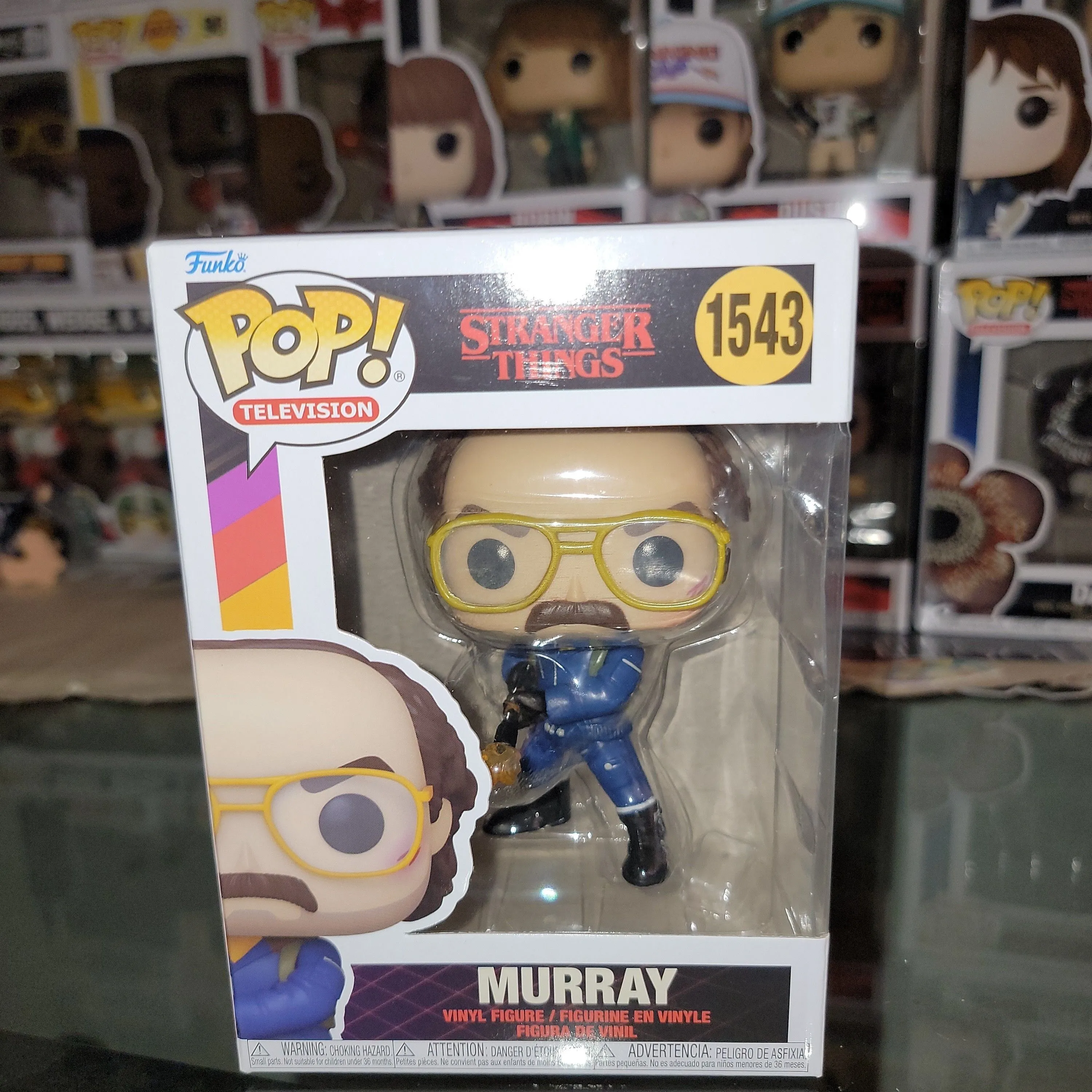 Product image for Stranger things Murray with flamethrower