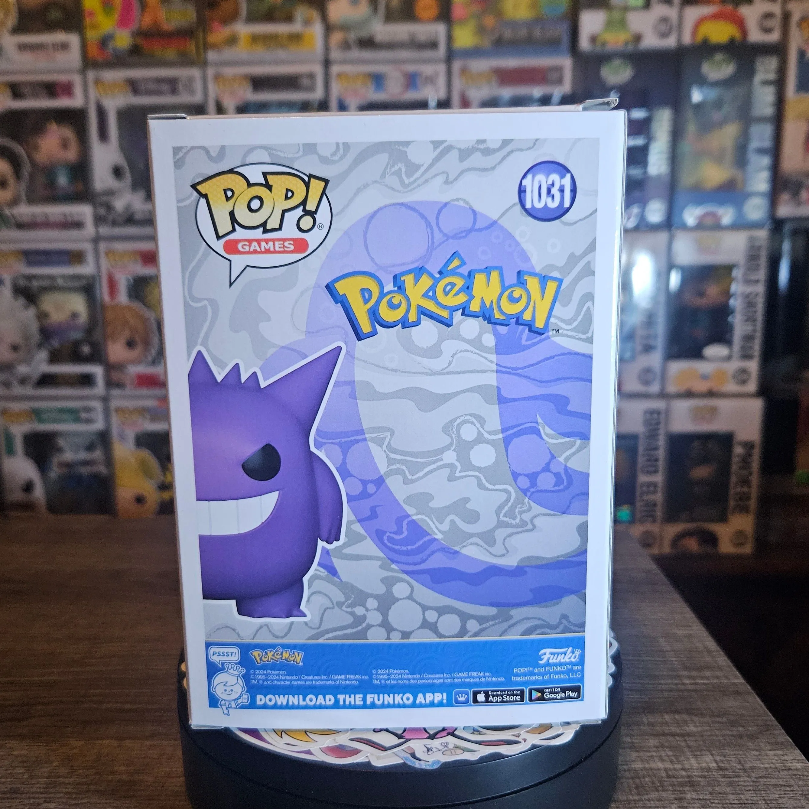 Funko Pop Pokémon - Gengar-ectoplasma 1031 | Meses sin interés