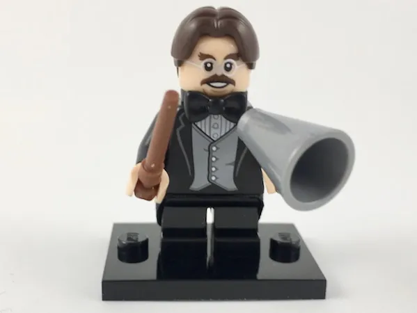 Product image for LEGO, CMF, Professor Flitwick, Harry Potter, Series 1 (Complete Set with Stand and Accessories)