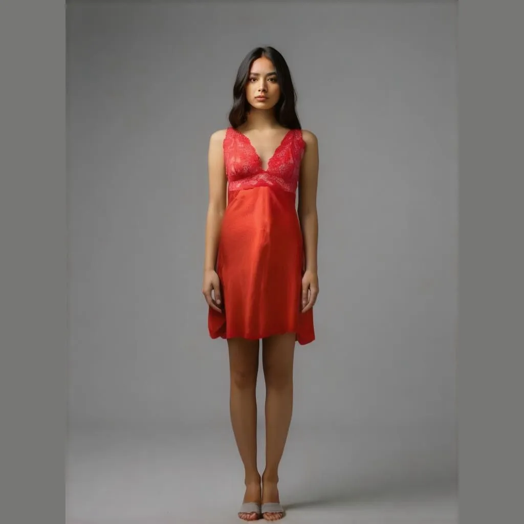Product image for Women's Victoria’s Secret Red Slip Dress Size S