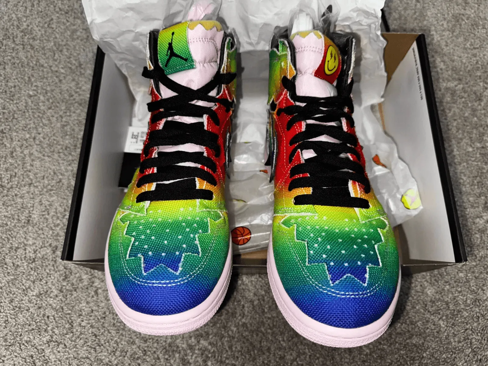 Product image for Air Jordan 1 Retro High J Balvin DC3481-900 | Size 9