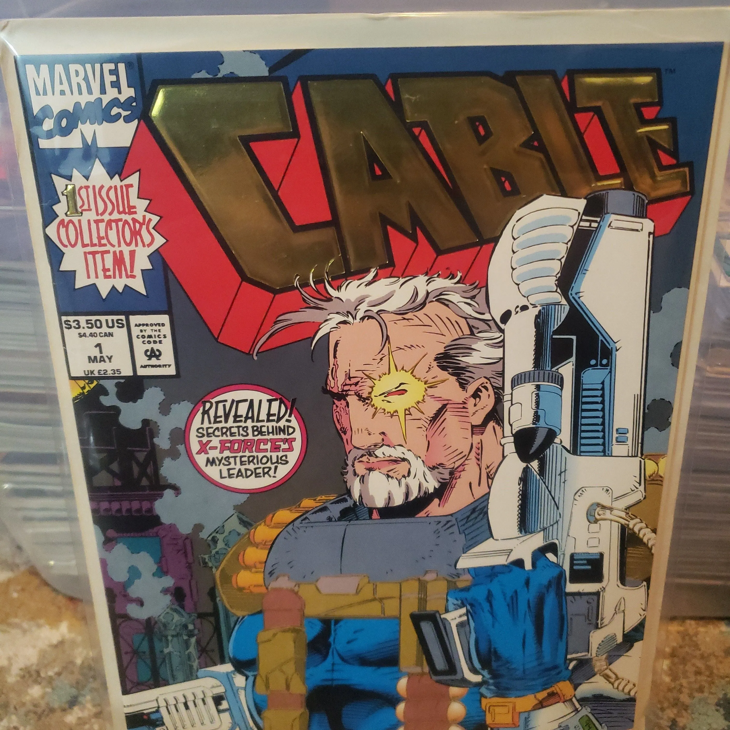 Product image for Cable #1 Gold foil cover