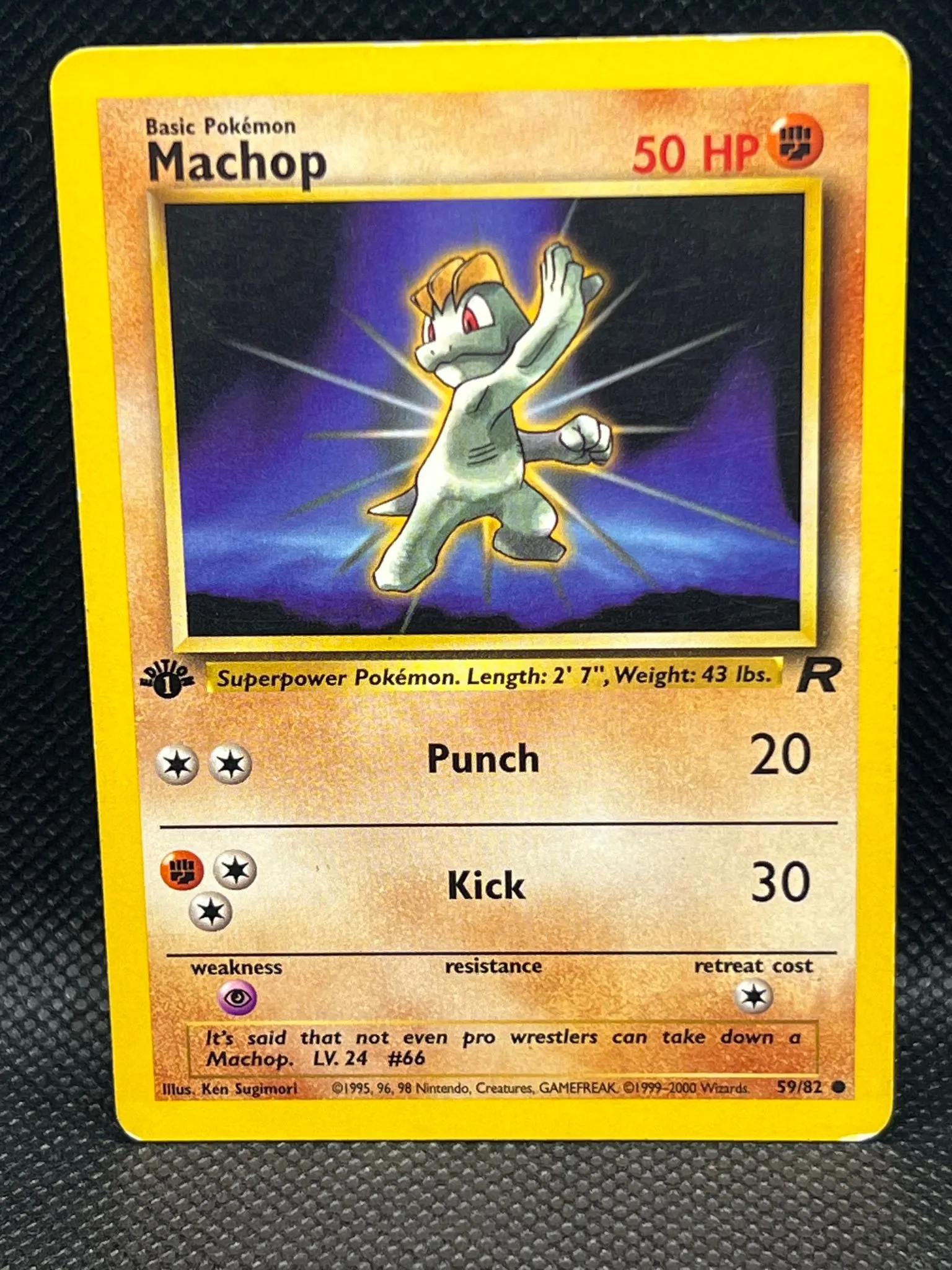 pokemon machop card Pokémon Card Machop #66 TV Animation Blue Logo 1st Print ENG L015227 – AGS  Collectibles main image 1