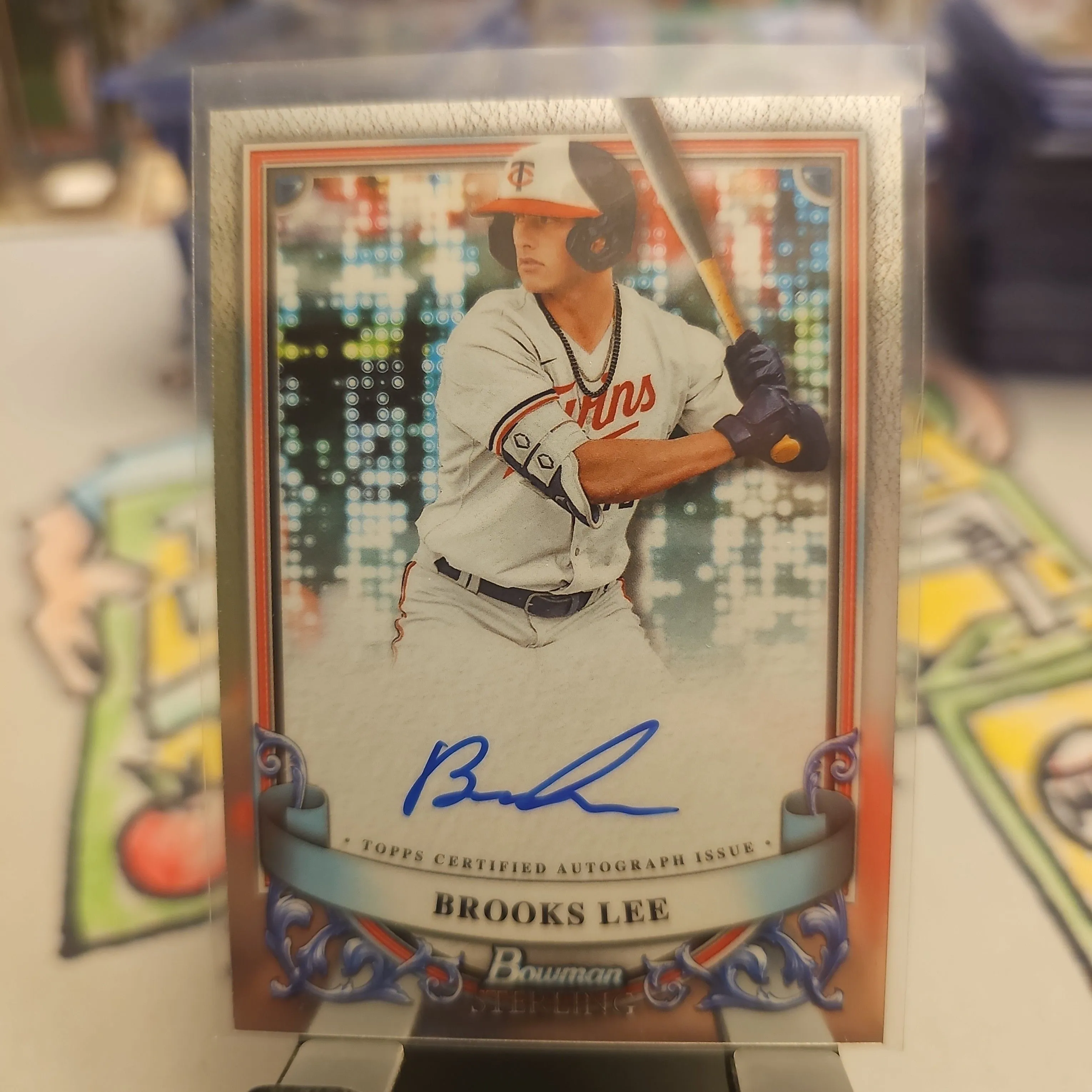 Product image for Brooks Lee - 2024 Bowman Sterling Auto - Twins