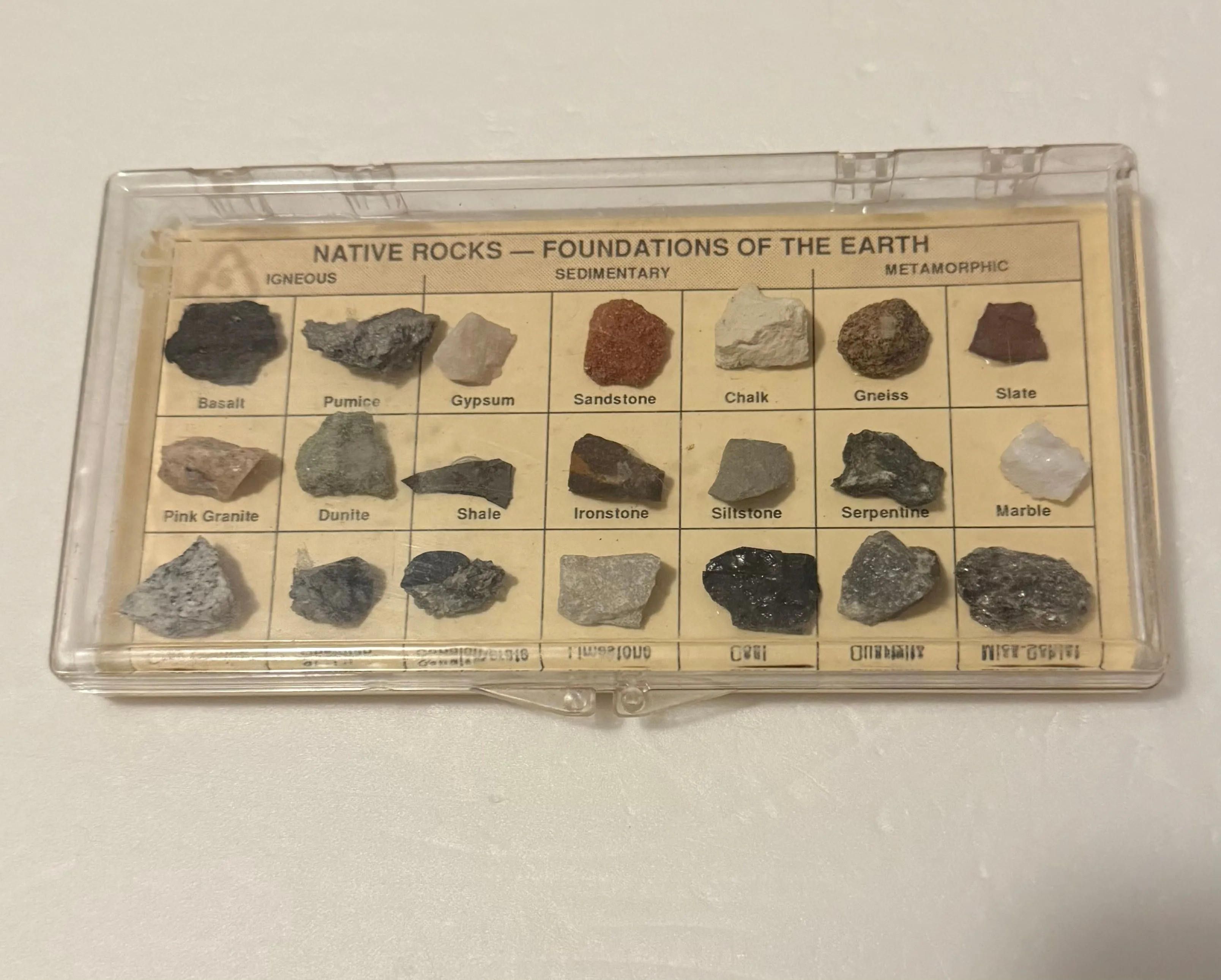 Product image for collection of "Native Rocks - Foundations of the Earth
