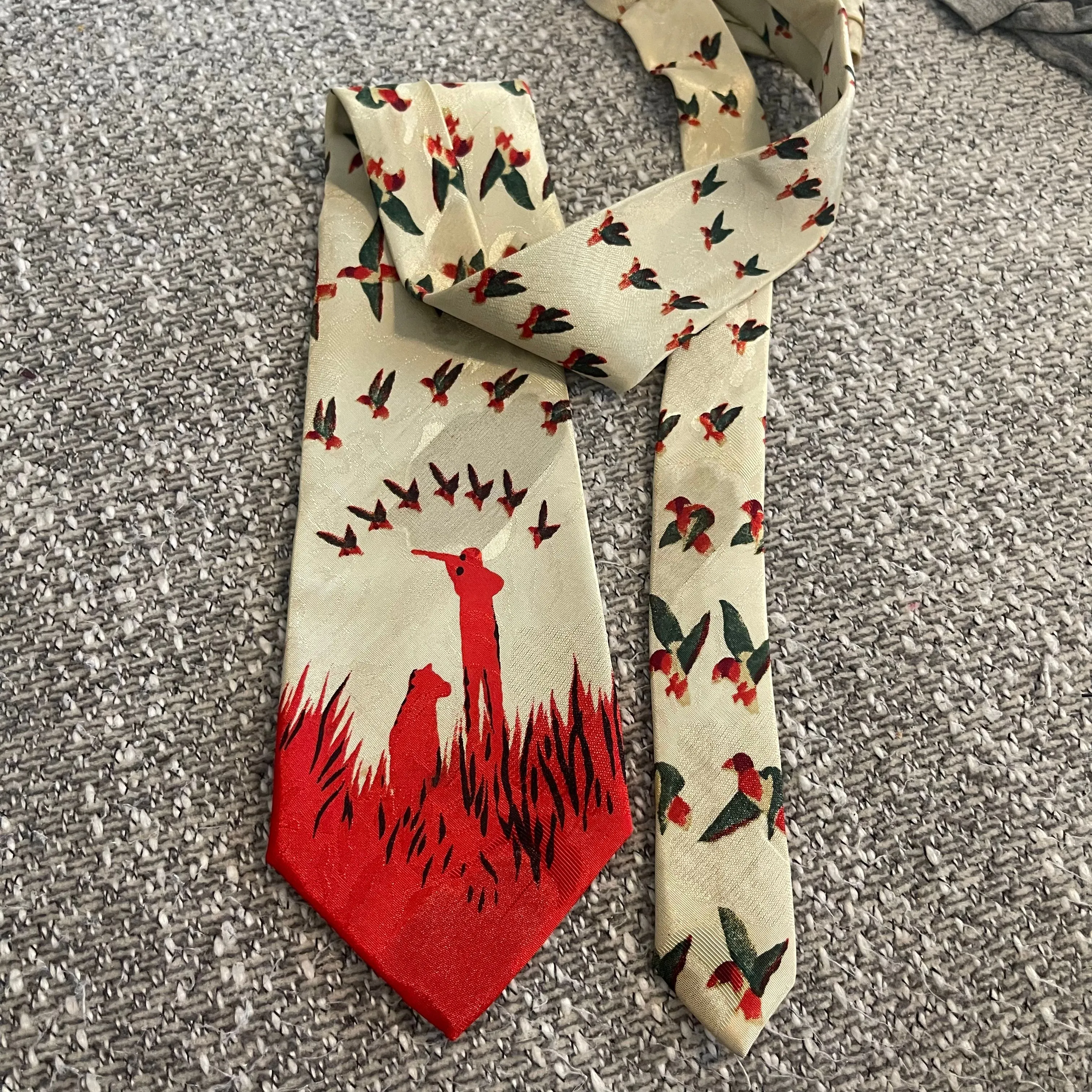 Product image for Hunting vintage tie