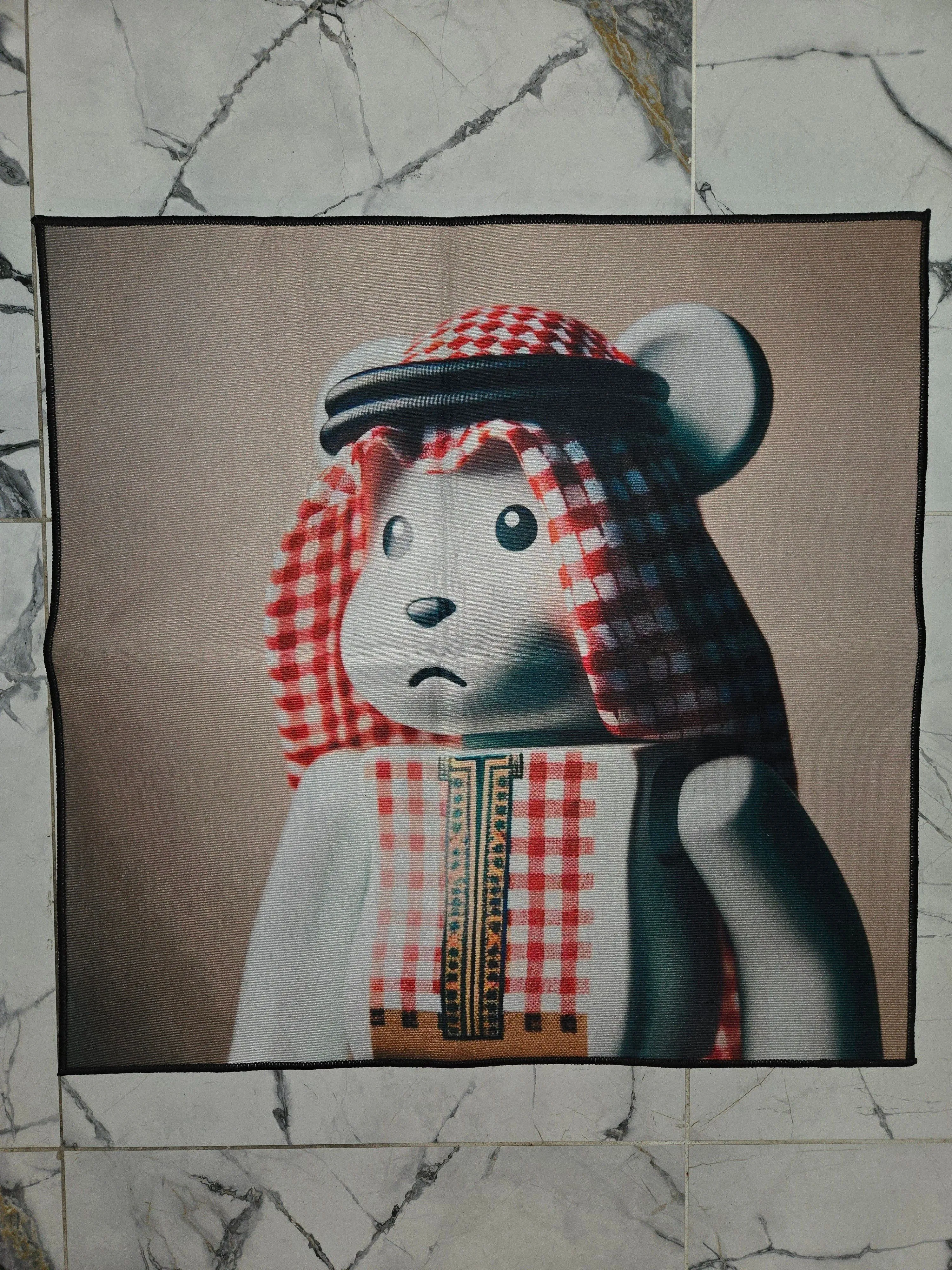 Product image for Habibi Bear Brick Rug