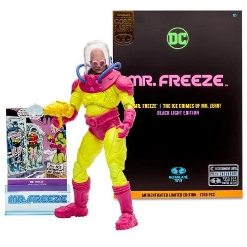 Product image for DC Gold Label Black Light Mr Freeze