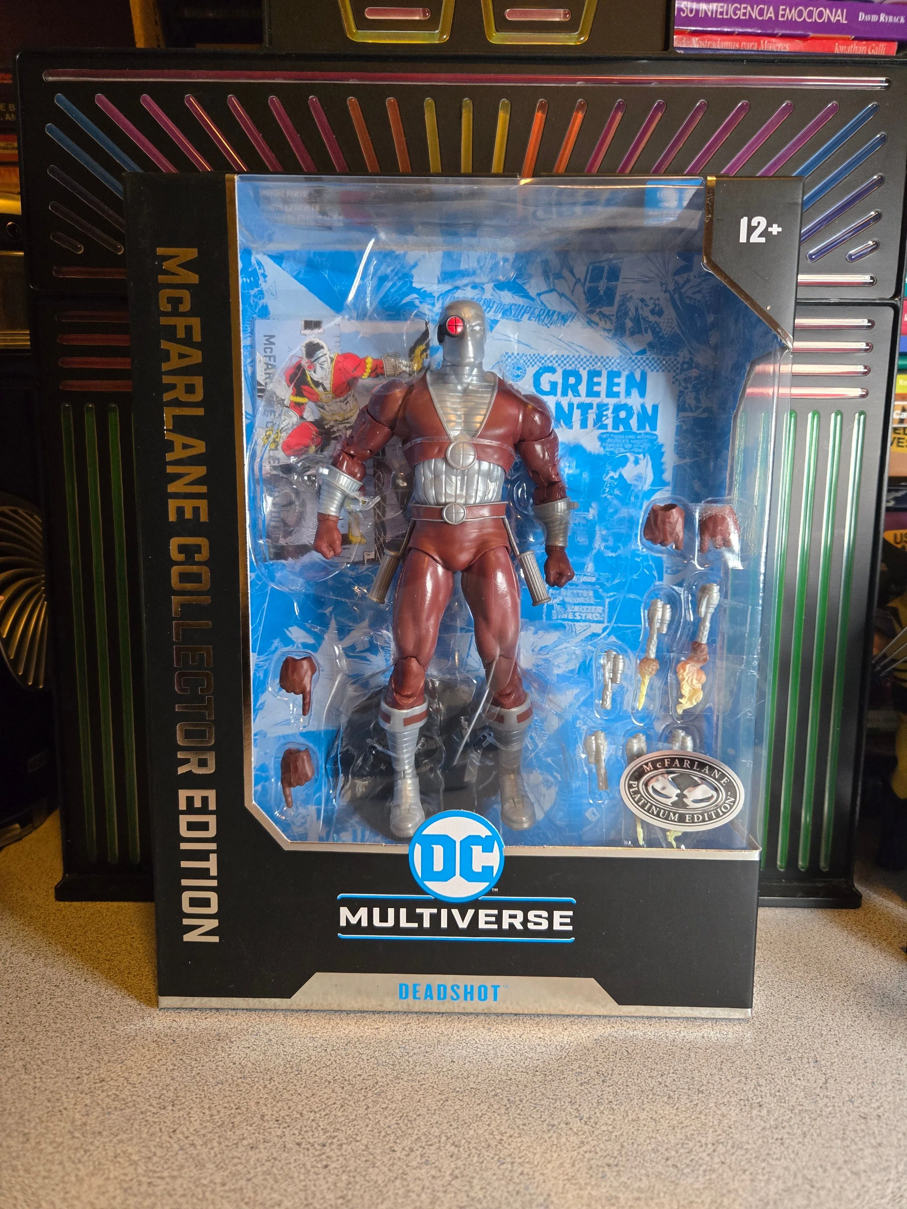 Product image for DC Multiverse McFarlane Collector Edition Deadshot Platinum Edition 