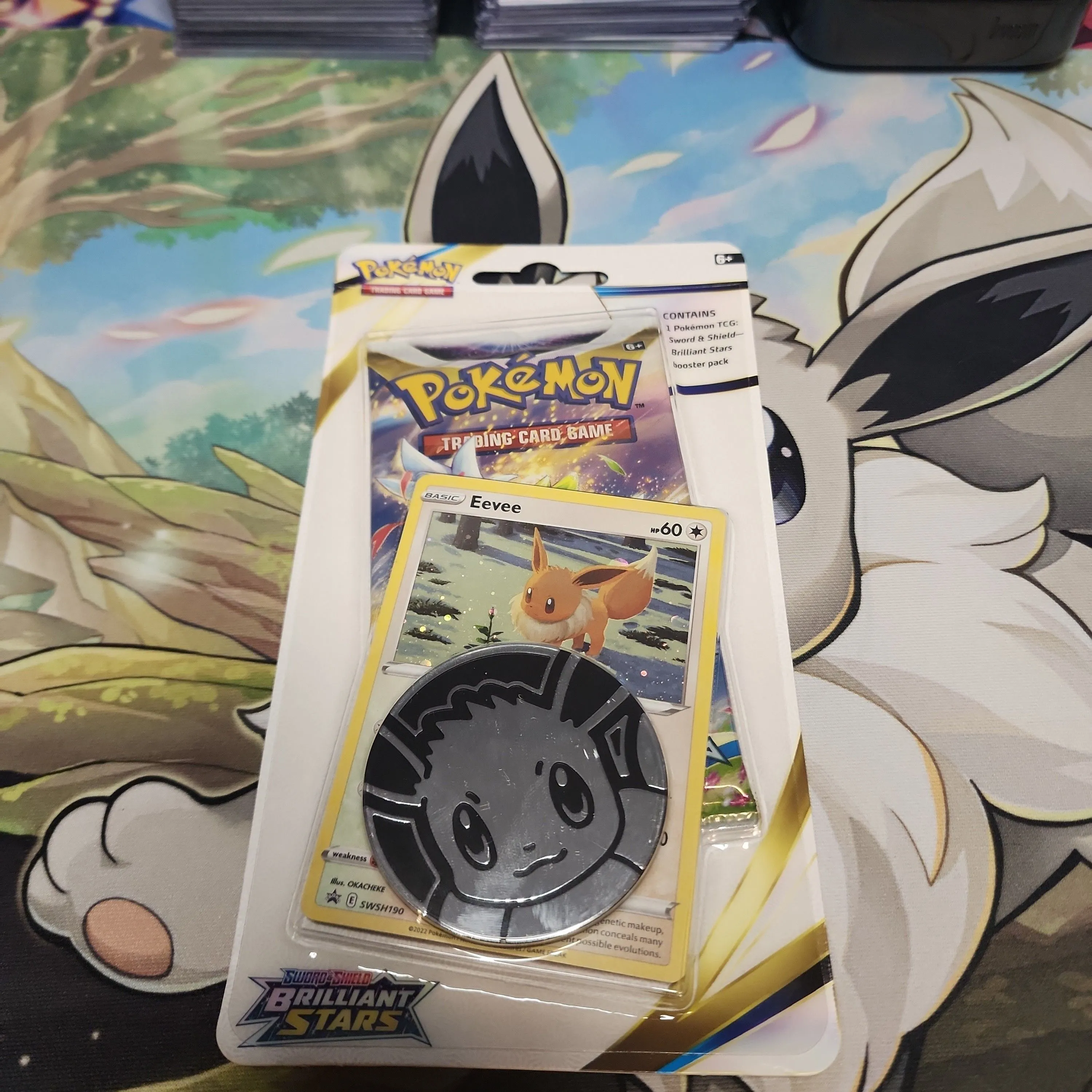 Product image for Brilliant Stars Checklane Blister with Eevee
