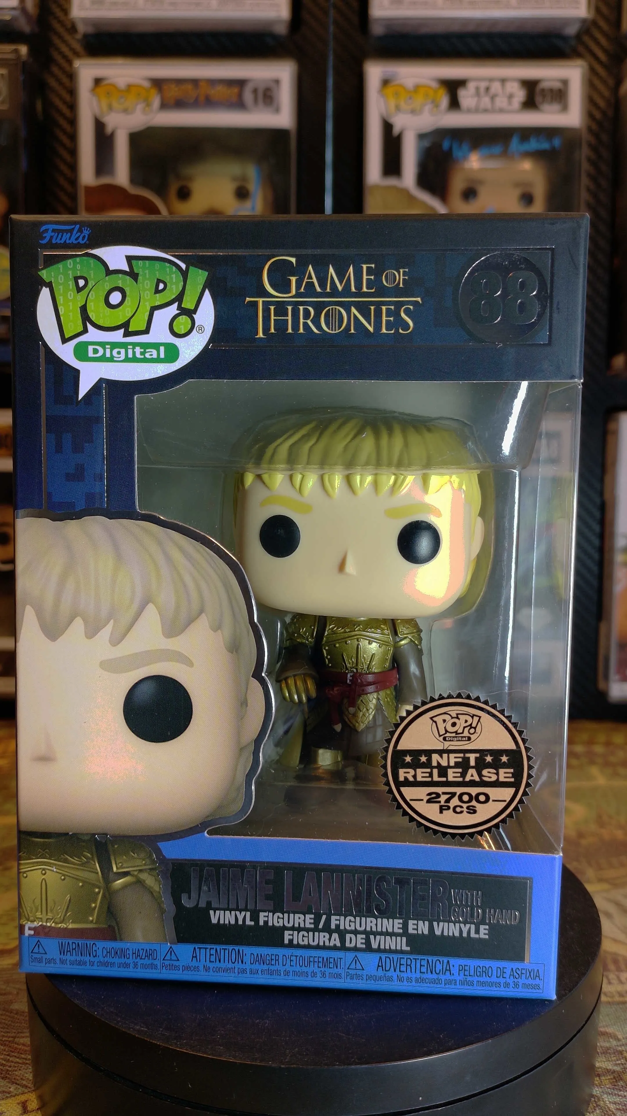 Product image for NFT - GOT - 88 Jaime Lannister with Gold Hand