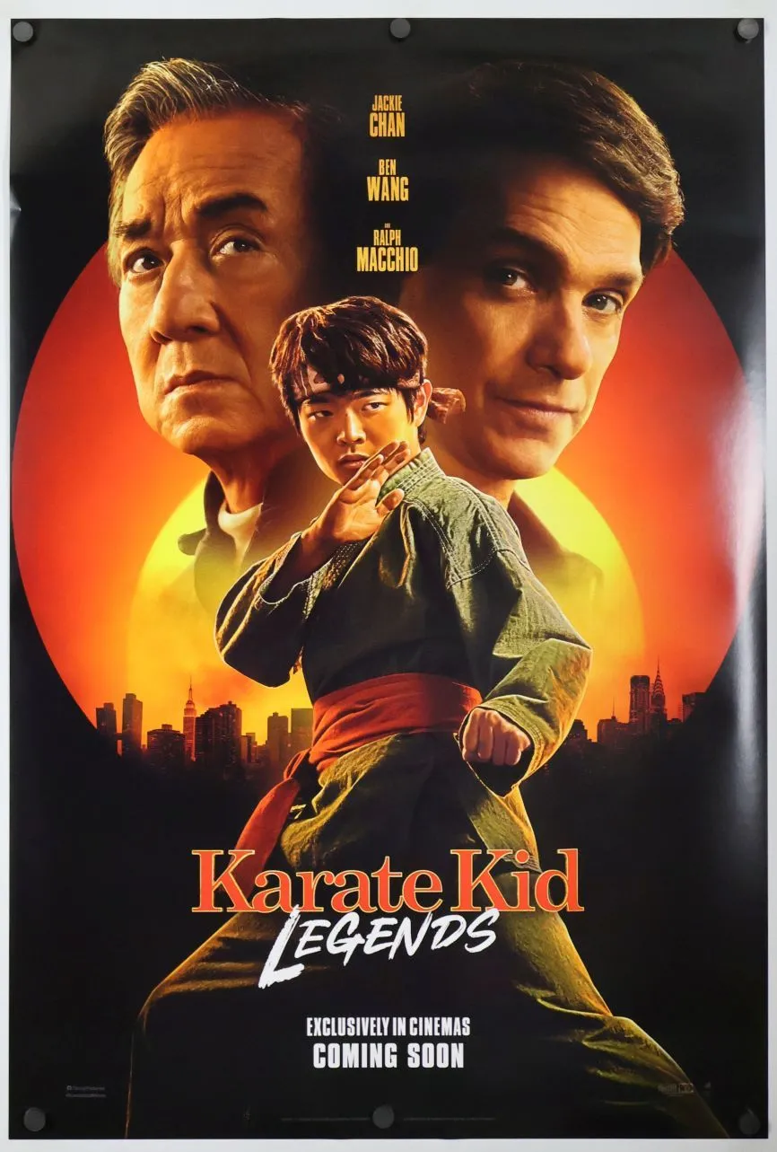 Product image for Karate Kid Legends original double sided advance movie poster 27x40