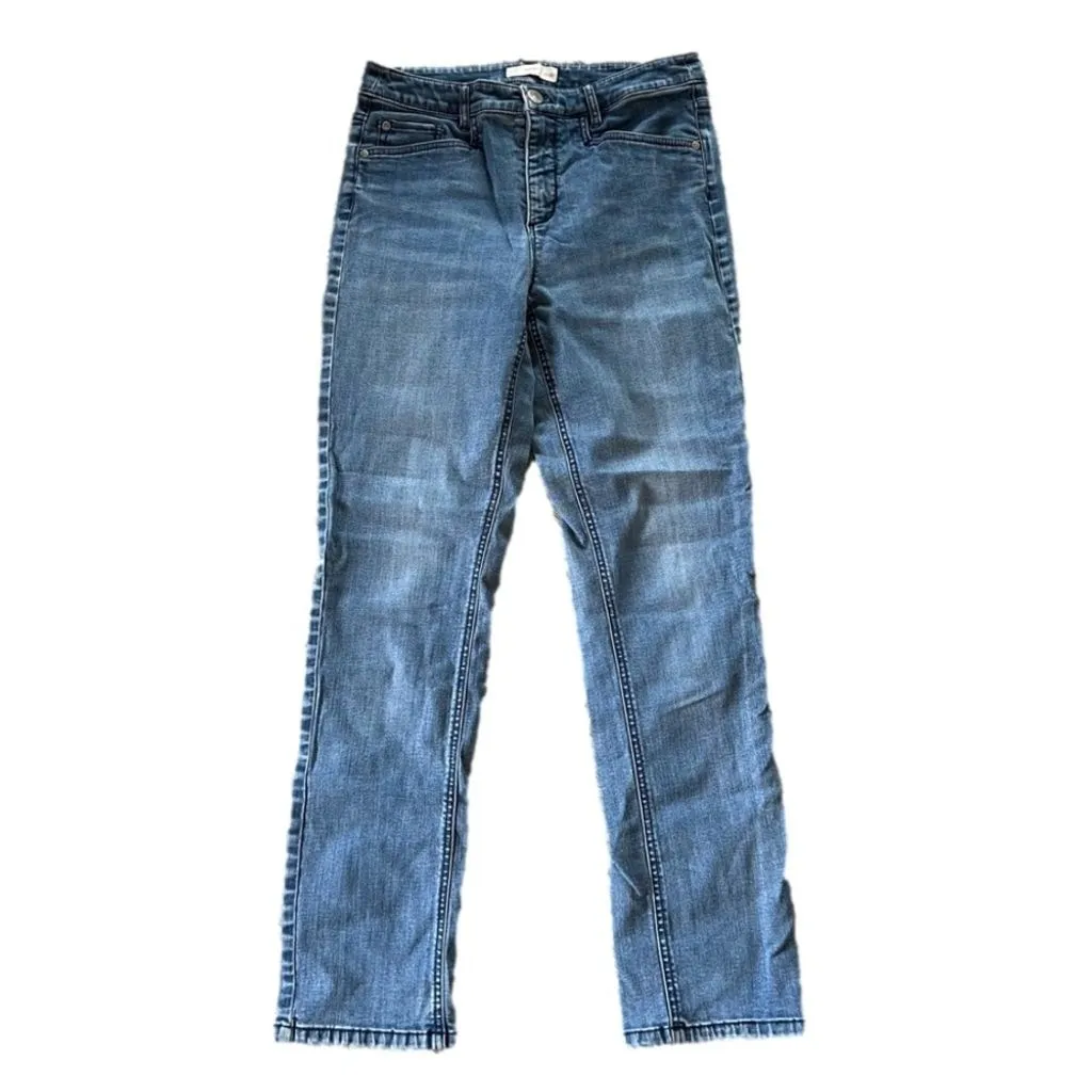 Product image for J. JILL Smooth Fit Medium Wash Straight Leg Jeans - Size 8