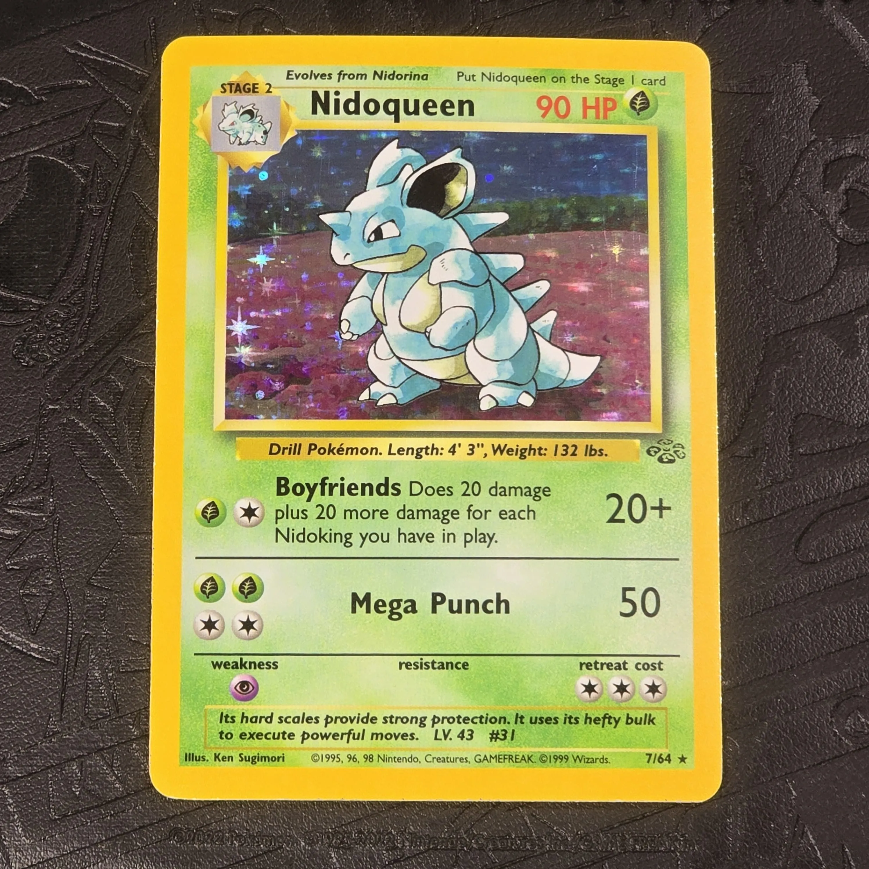 Jungle - Nidoqueen Holo - 7/64 - Single Card Vintage  Whatnot: Shop, Sell,  Connect