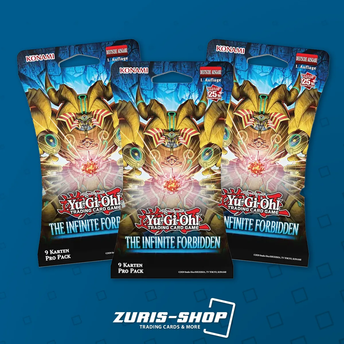 Product image for Yu-gi-oh! The Infinite Forbidden sleeved Booster Pack EN