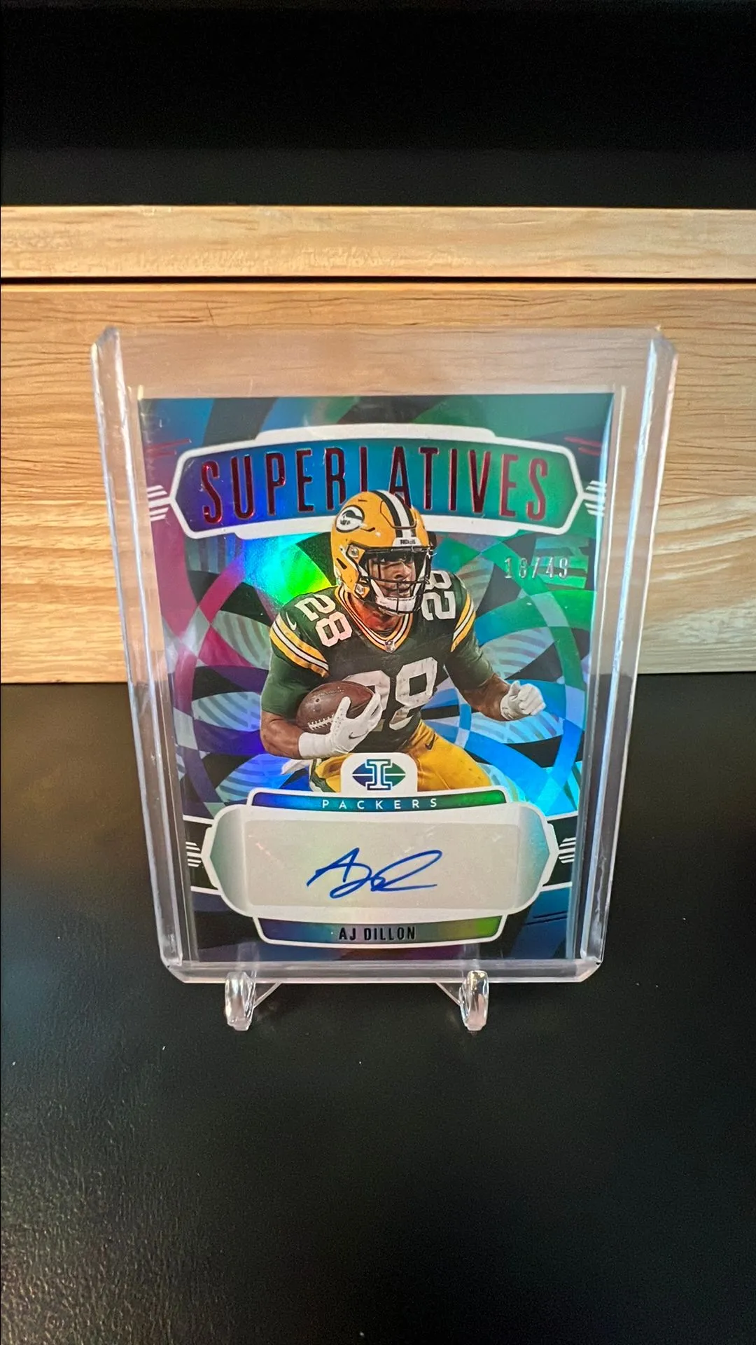 Product image for 2022 AJ Dillon Illusions Superlatives Auto 18/49