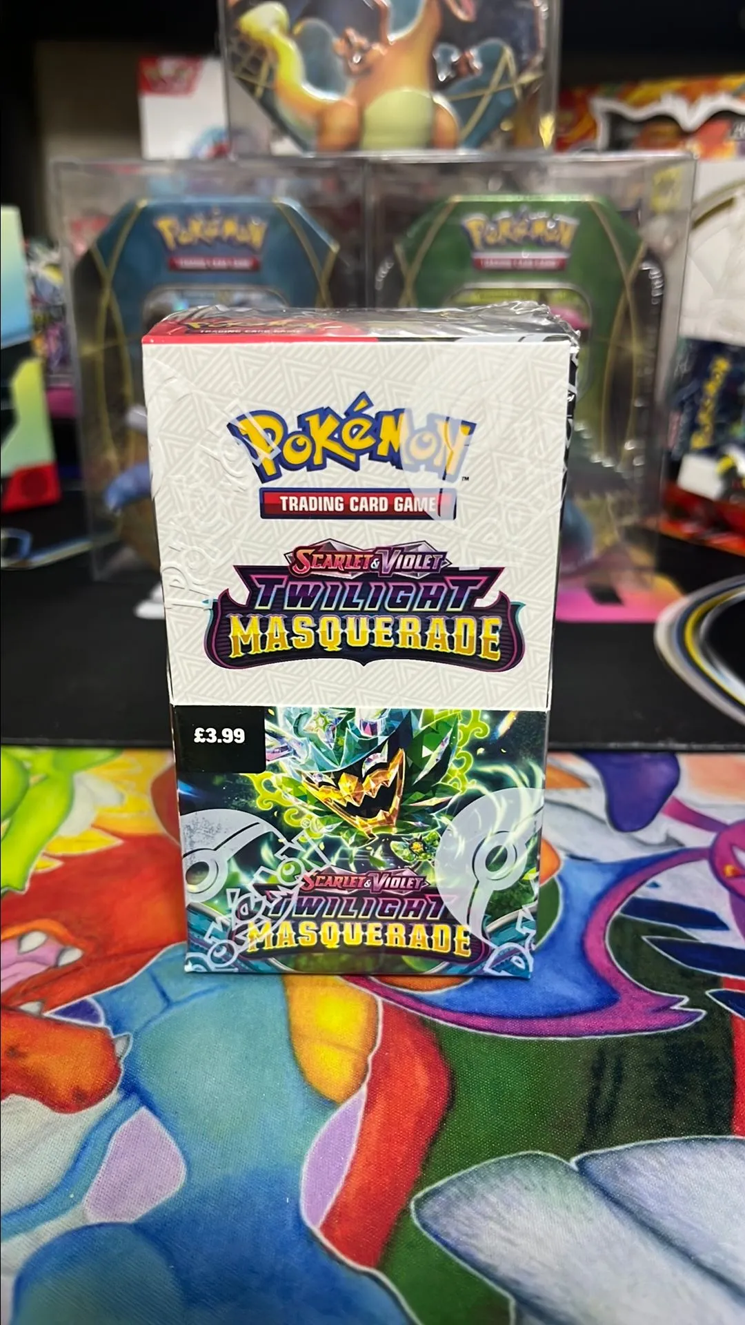 half booster box twilight masquerade pokémon Twilight Masquerade Booster Box