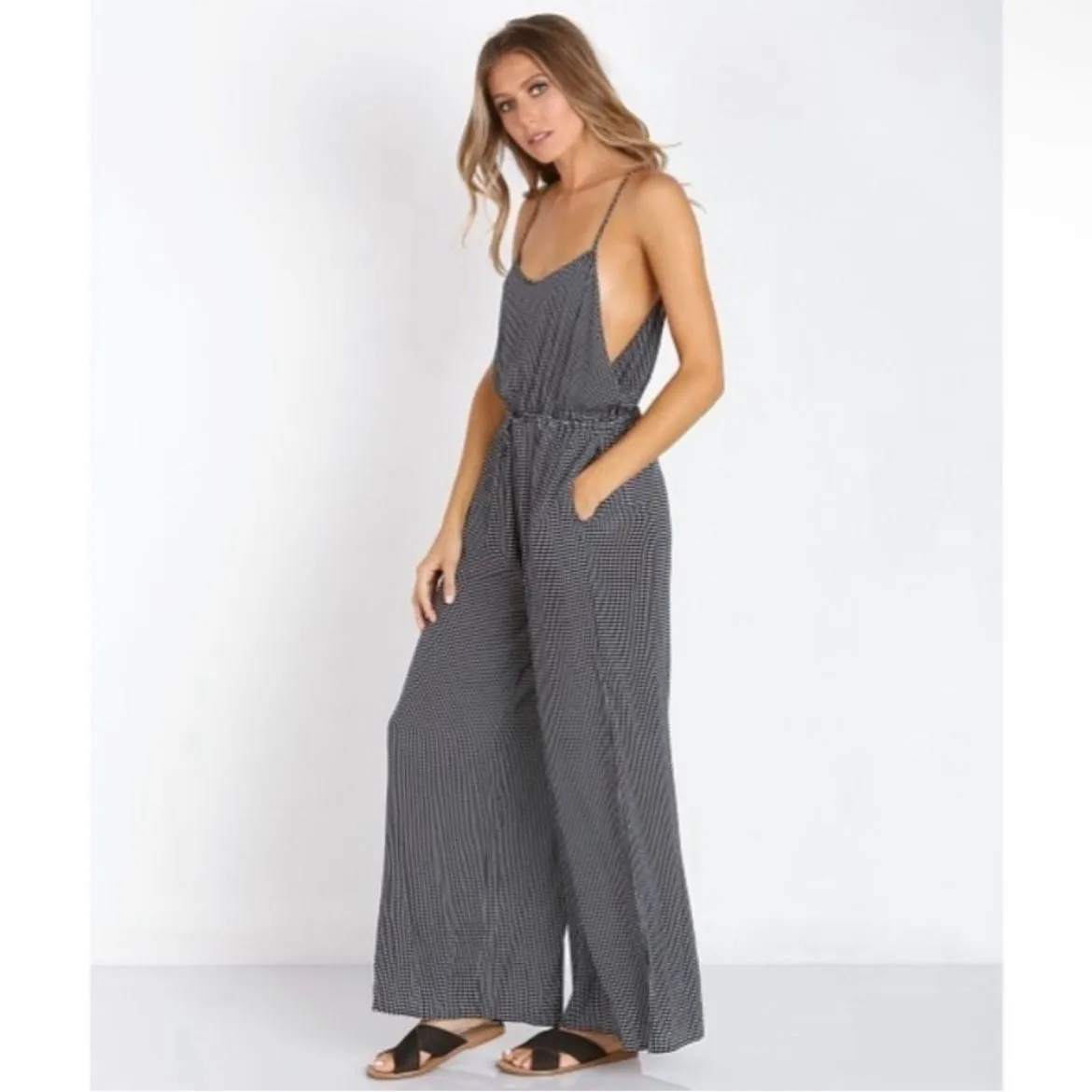 Product image for 10. MinkPink Wide Leg Jumpsuit Medium