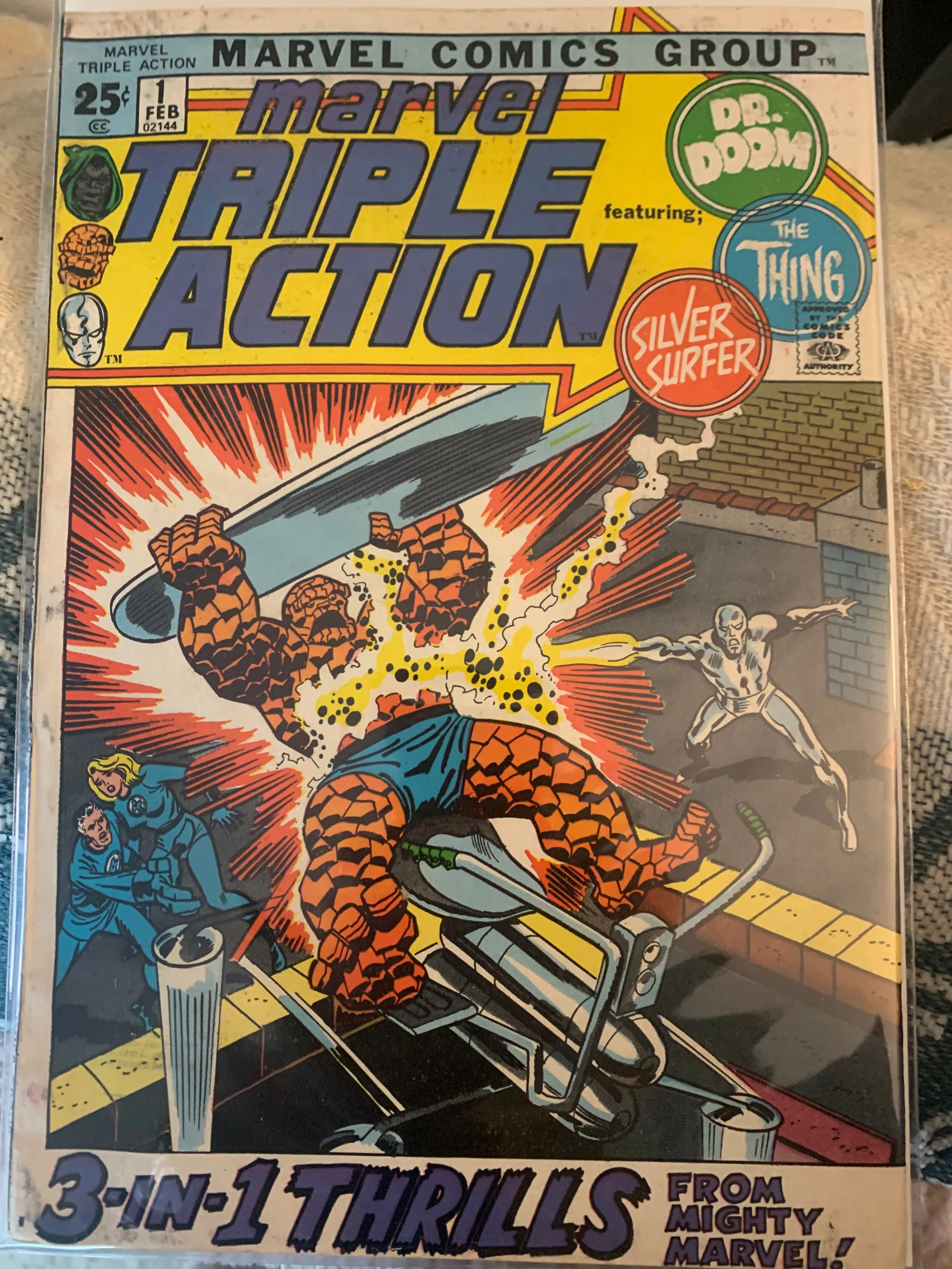 Product image for Marvel Triple Action #1