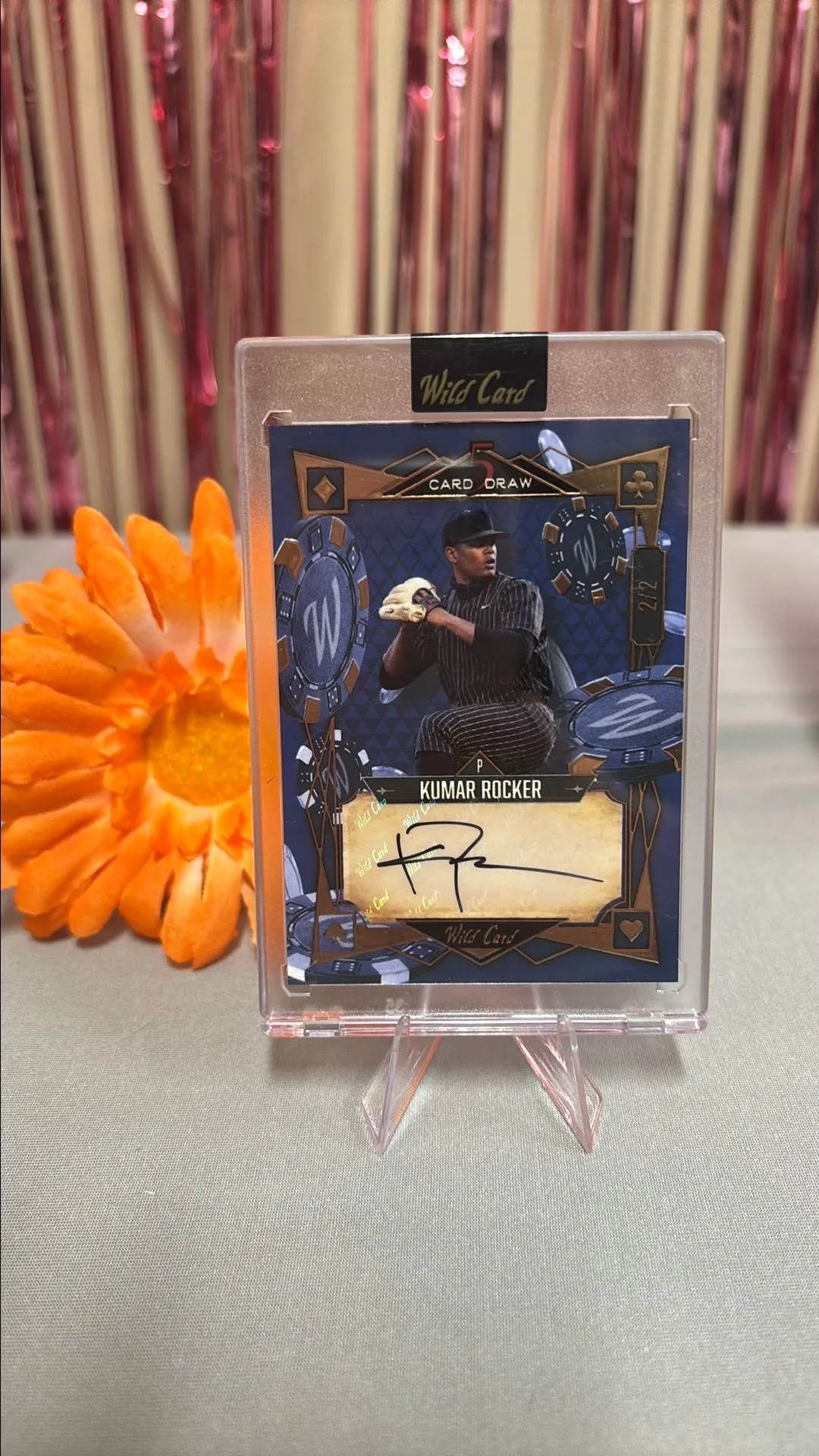 Product image for Kumar Rocker 2023 Wild Card 5 Card Draw Auto Texas Rangers Autograph 2/2