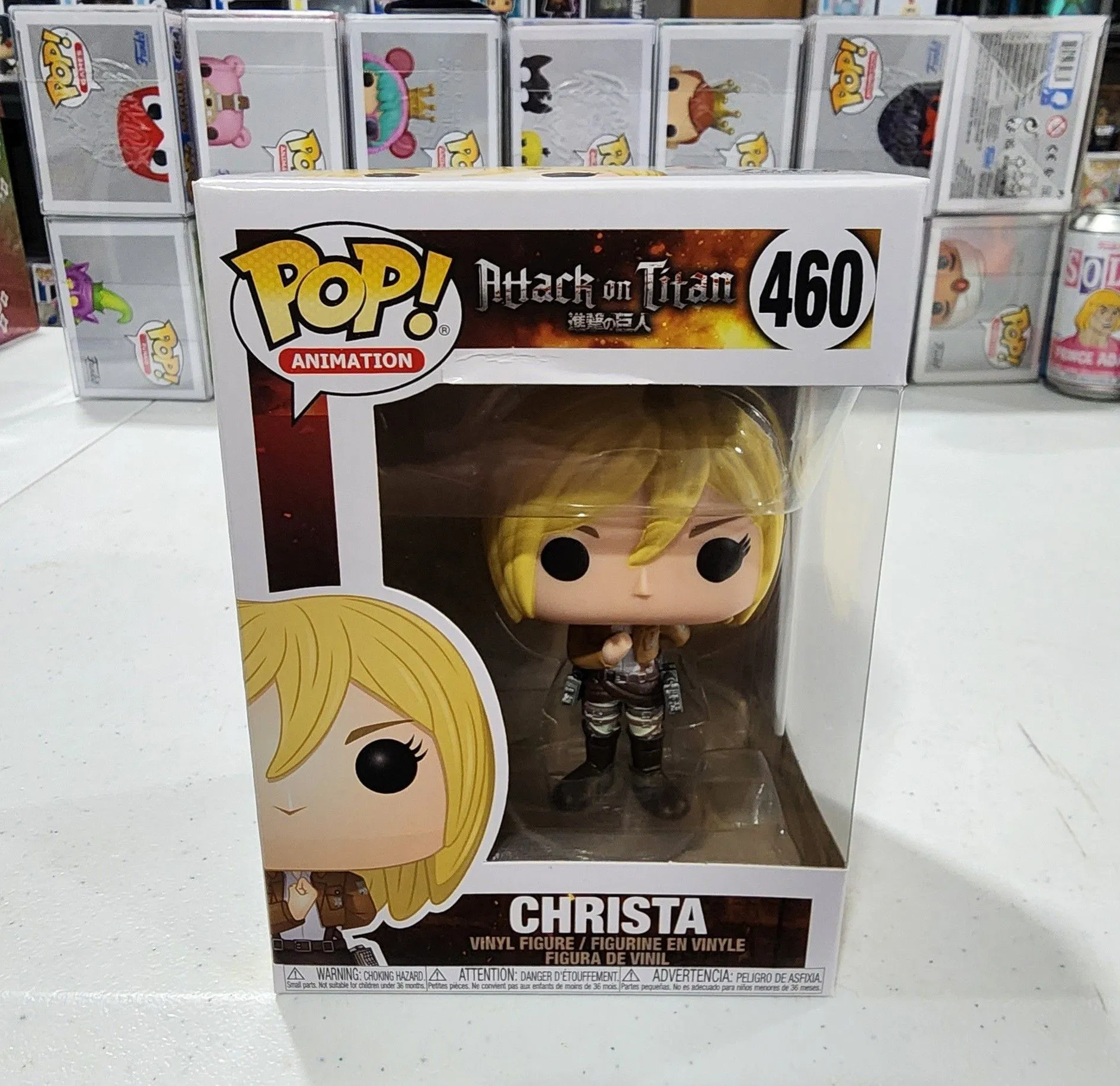 Product image for Funko Pop Attack On Titan Christa # 460
