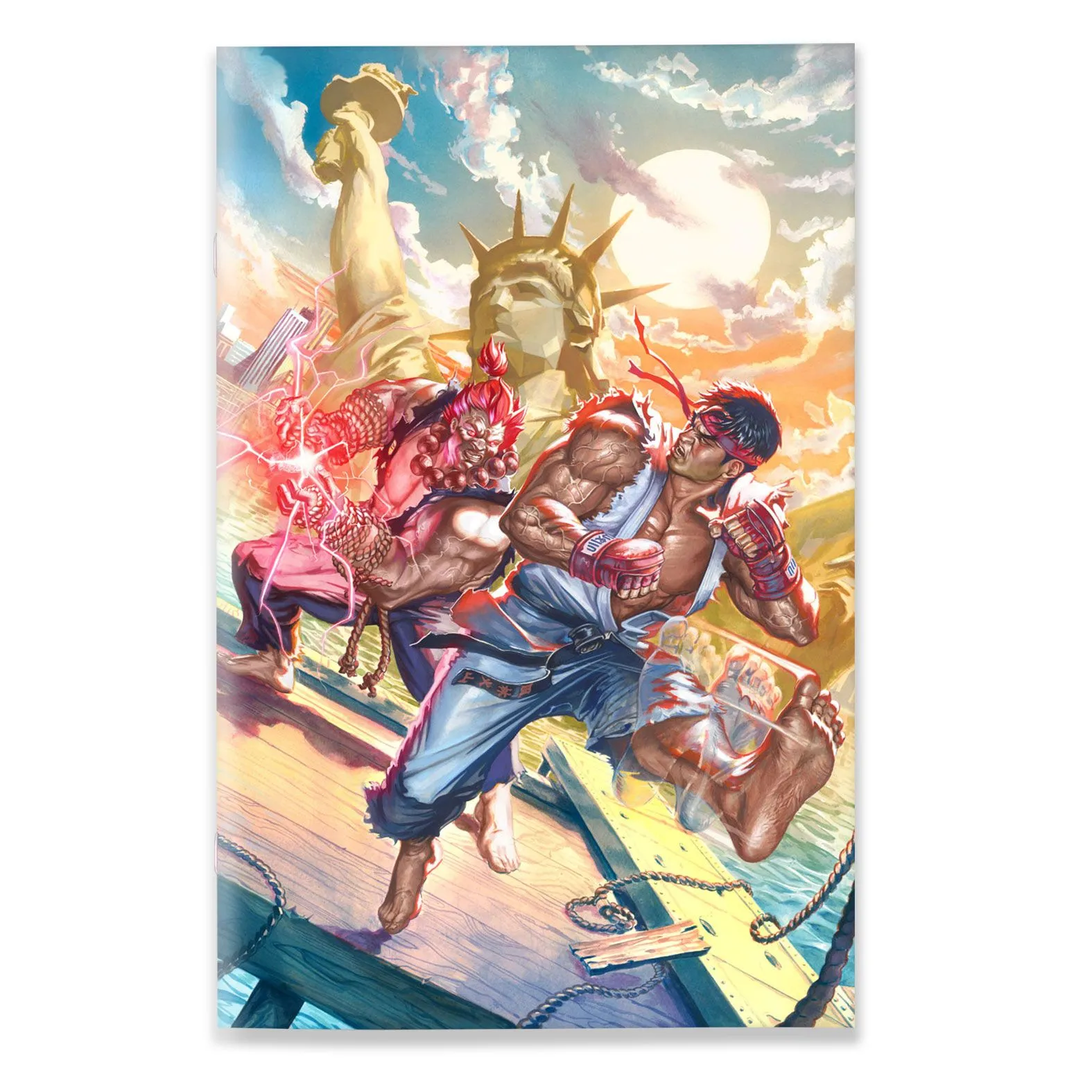 Product image for Street Fighter Masters: Akuma vs. Ryu #1 Virgin Edition | Pasquale Ferrara Exclusive