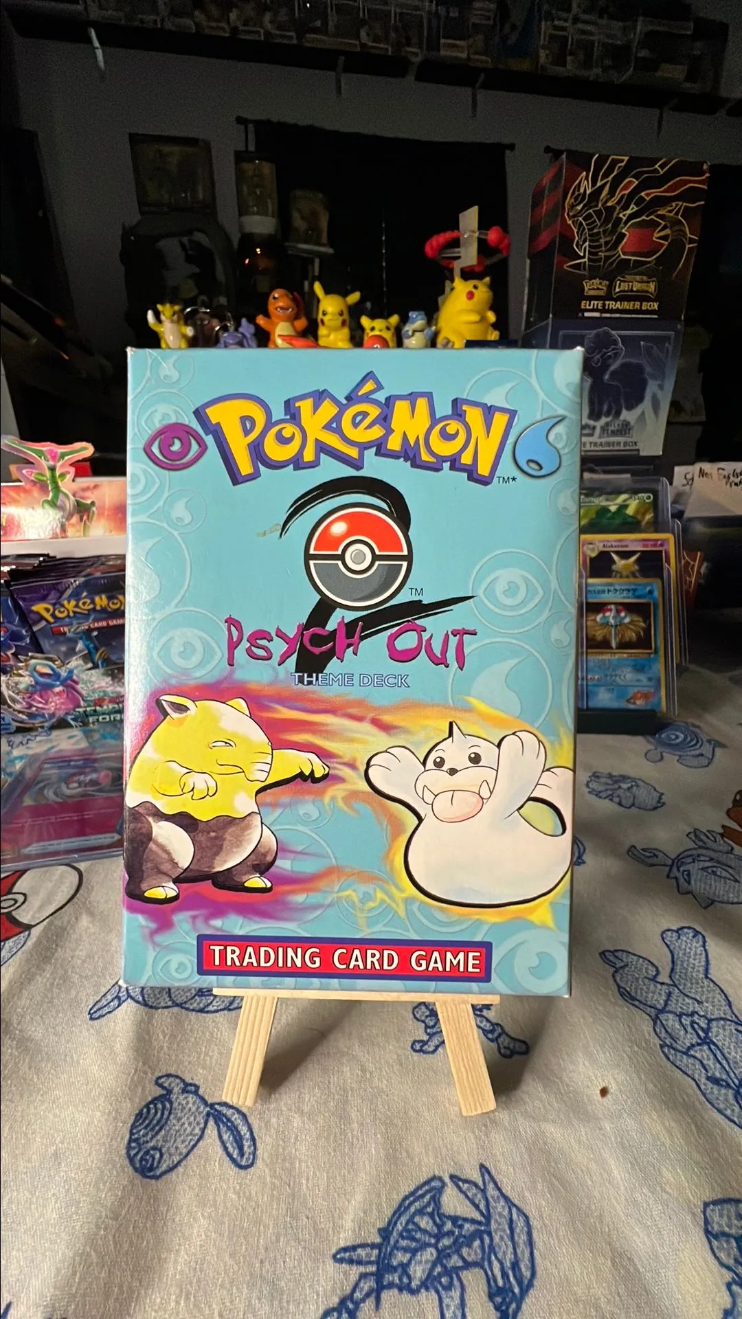 Product image for Pokémon Base Set 2 Psych Out Theme Deck Box NO CARDS