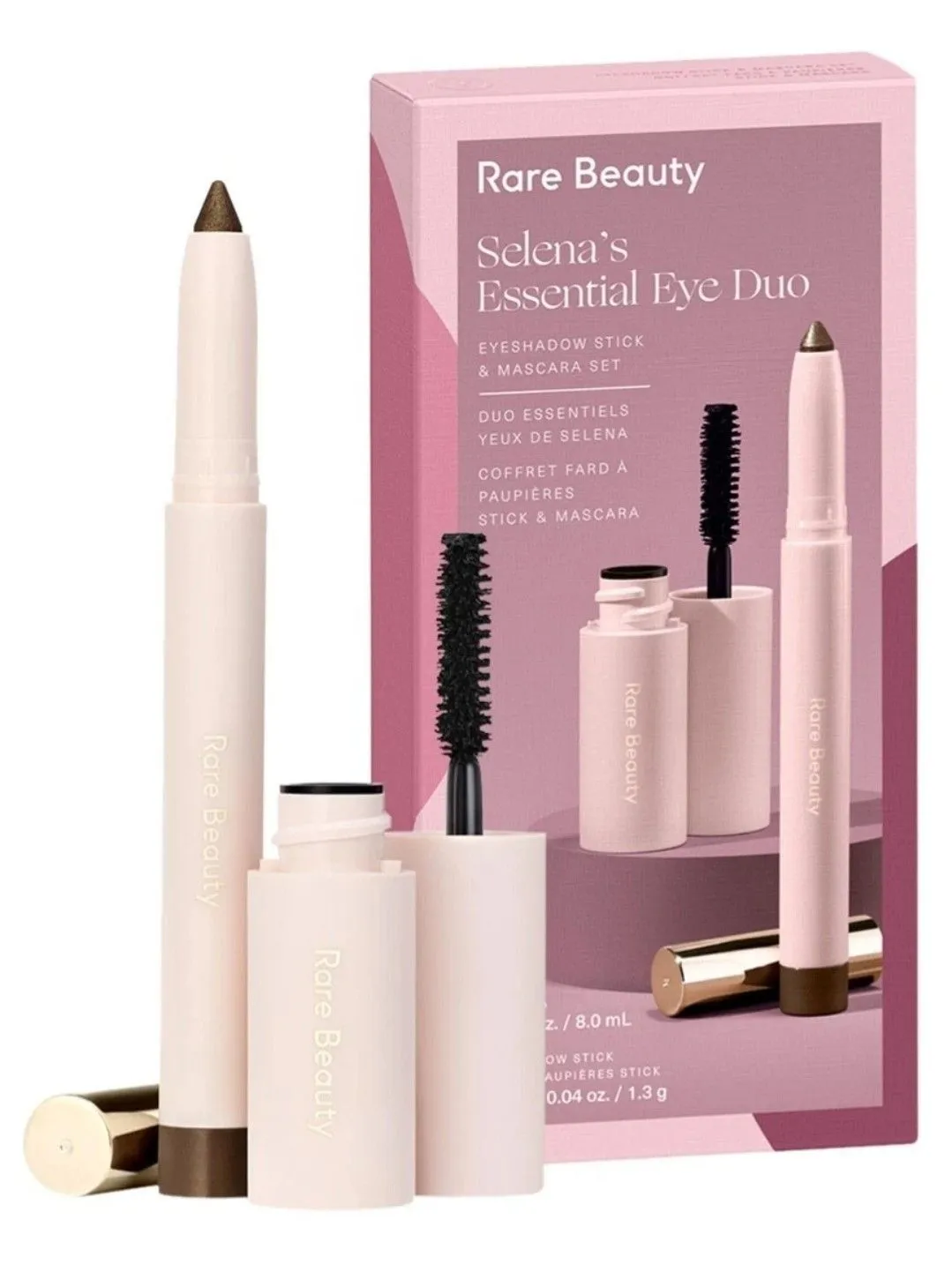 Product image for Rare Beauty Selena's Essential Eye Duo Eyeshadow Stick & Mascara Set