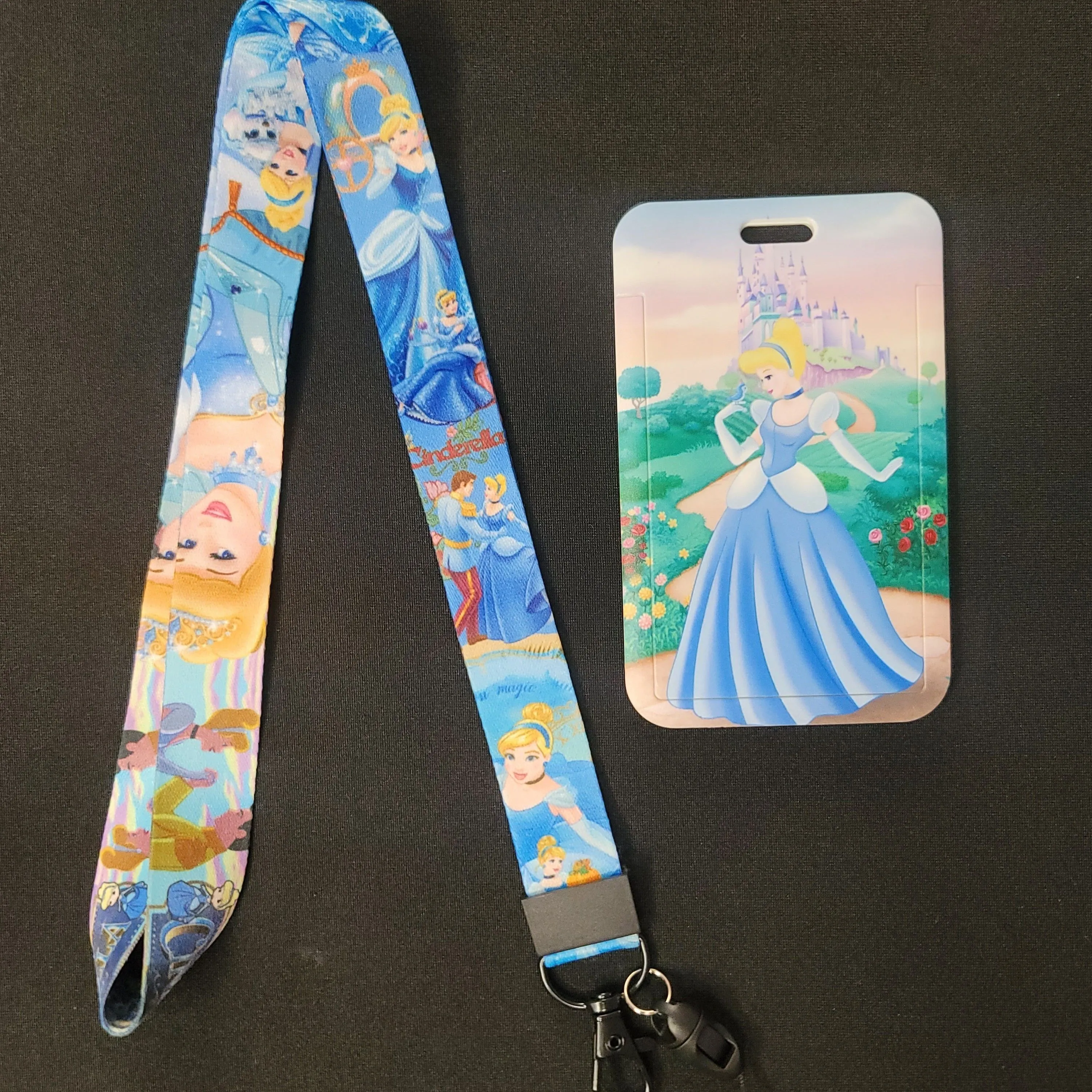 Product image for Cinderella ID Cardholder and Lanyard Set  - 3rd Design