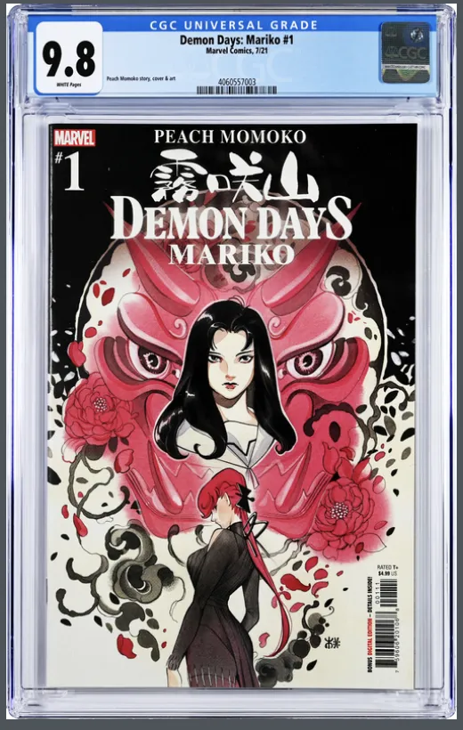 Product image for Demon Days: Mariko 1  Peach Momoko 9.8 CGC
