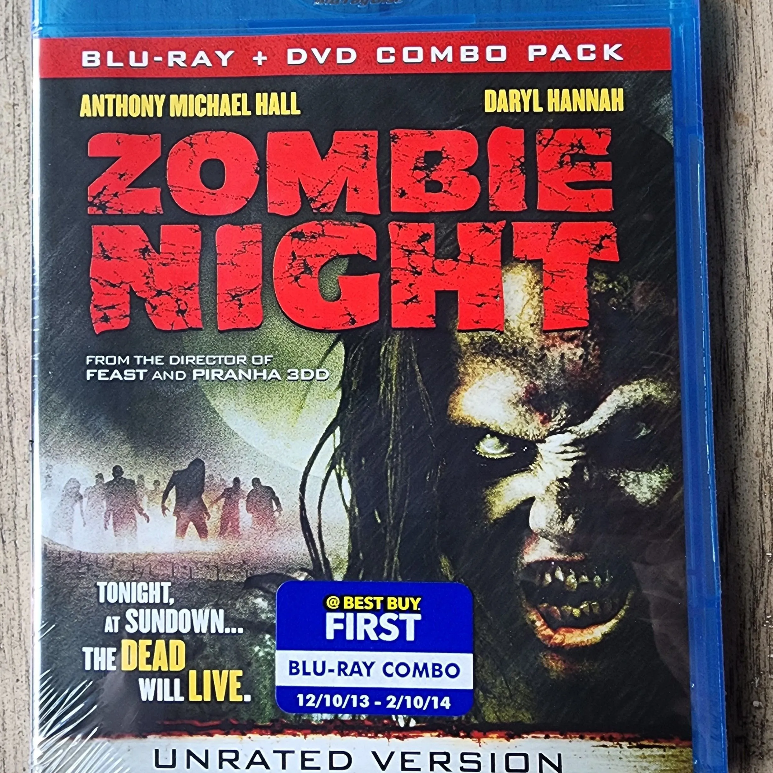 Product image for Zombie Night (Blu-ray/DVD, 2013) Daryl Hannah, New! Horror Halloween.

S