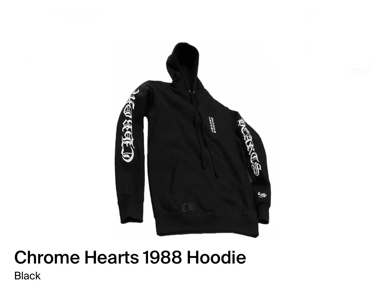 Product image for Chrome hearts 1988 hoodie