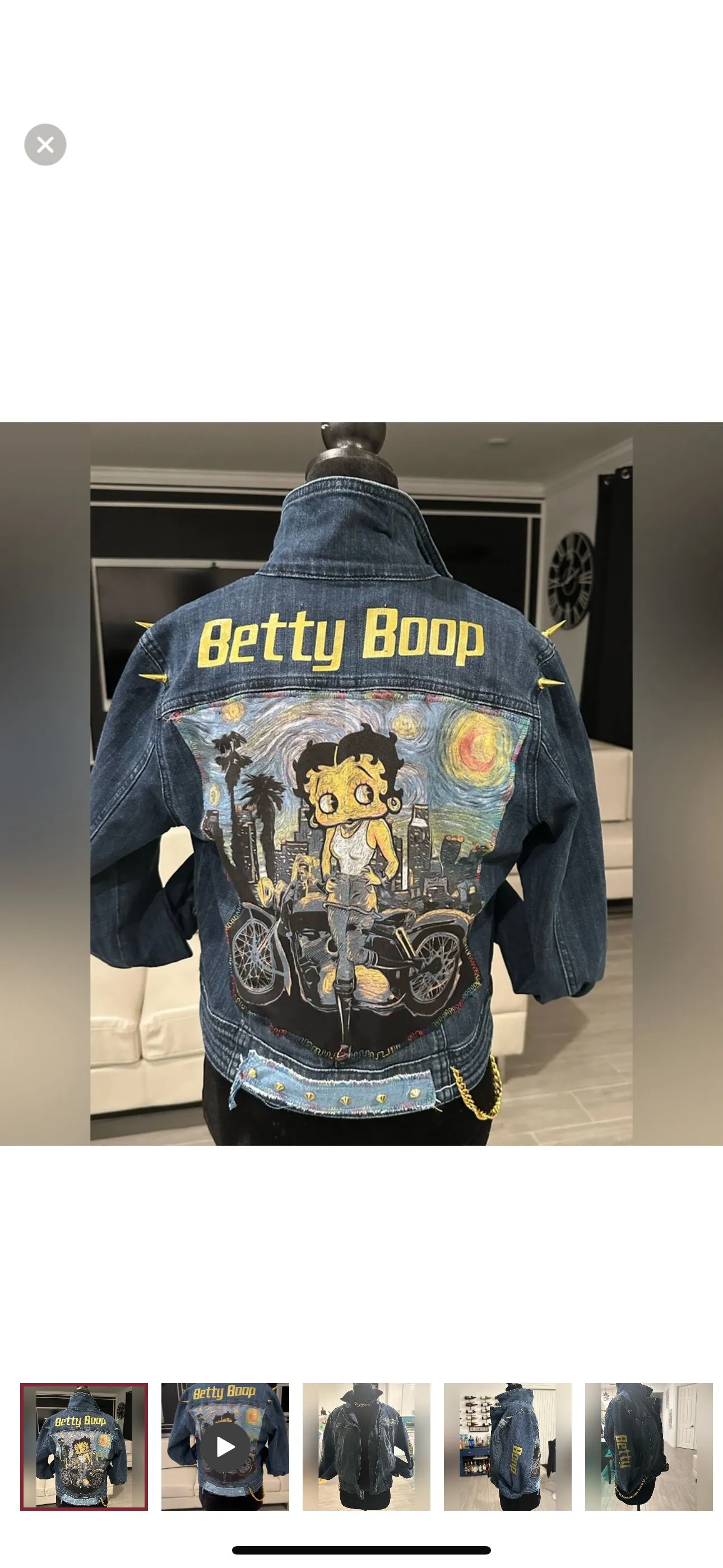 Product image for Custom Betty boop jacket