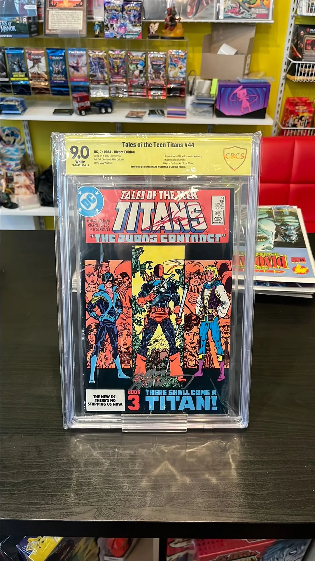 Product image for Tales of the Teen Titans #44 -Double Signed