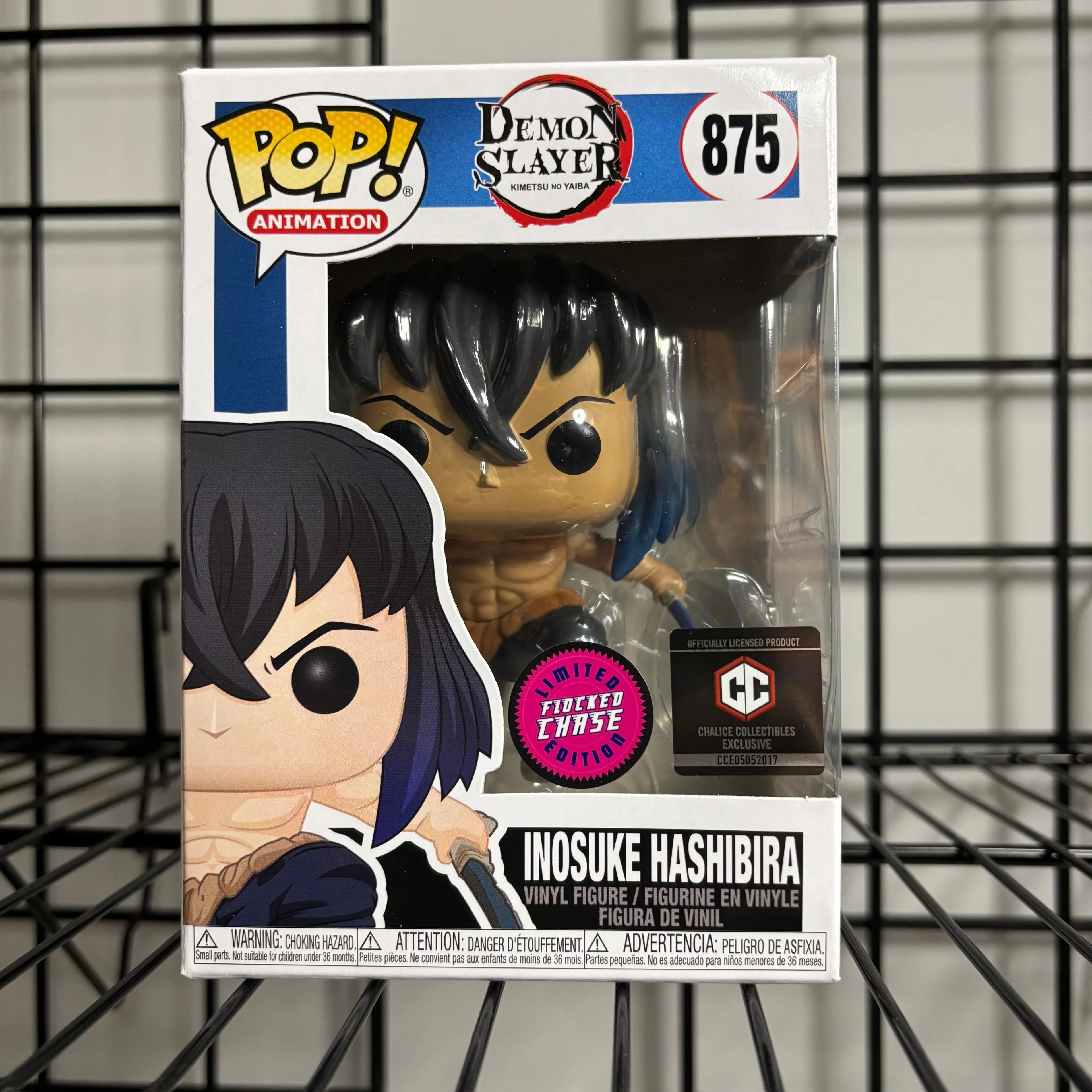 Product image for Inosuke Hashibira #875 flocked chase