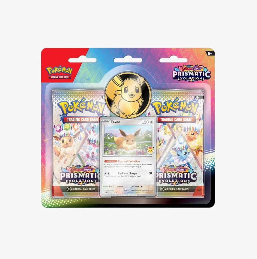 Prismatic Evolutions 2-Pack Blister (Eevee Pokemon Day 2025 Stamp)   Whatnot: Shop, Sell, Connect