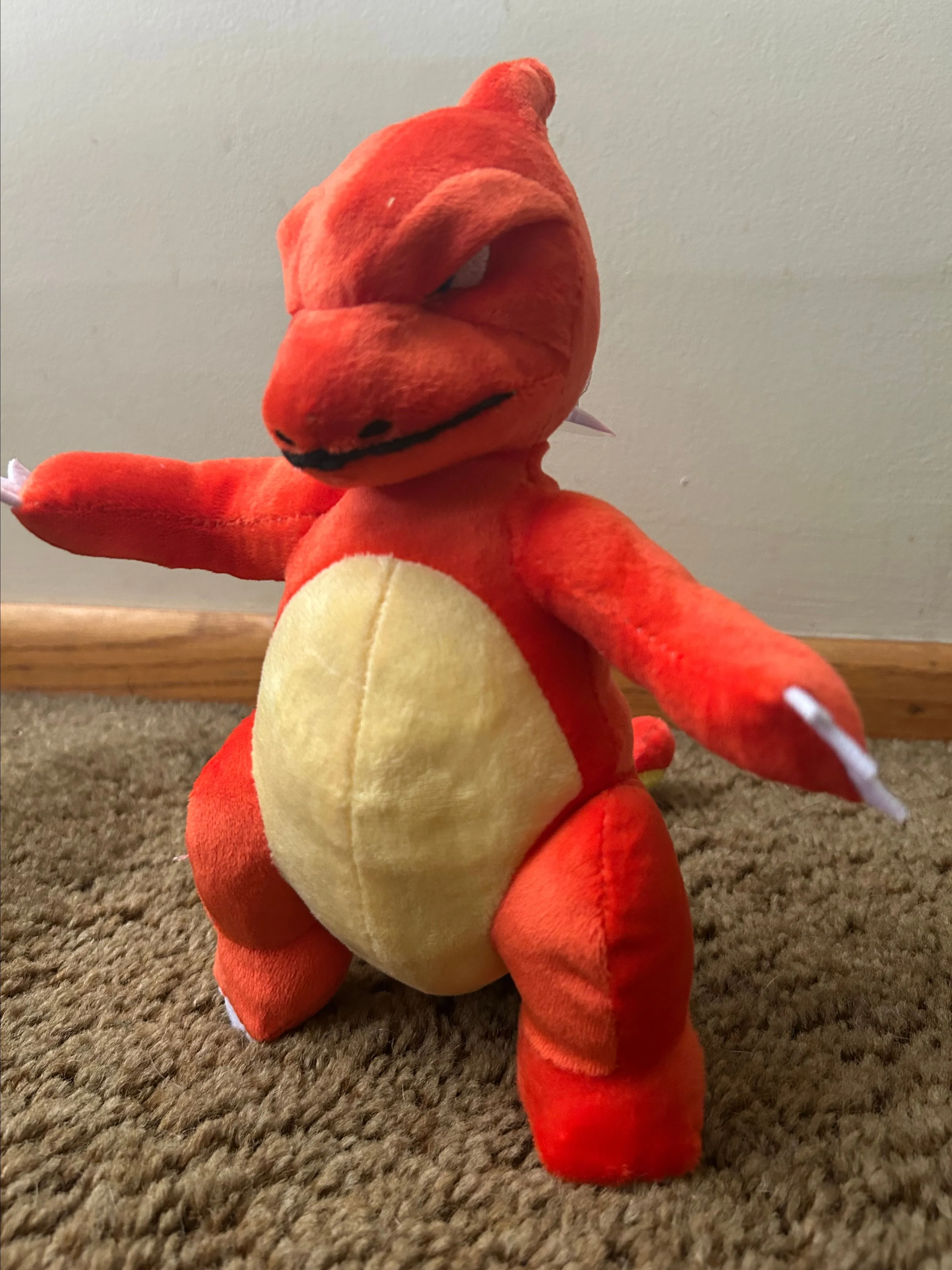Product image for 0. Pokemon Plush - Charmeleon w/ Window Cling
