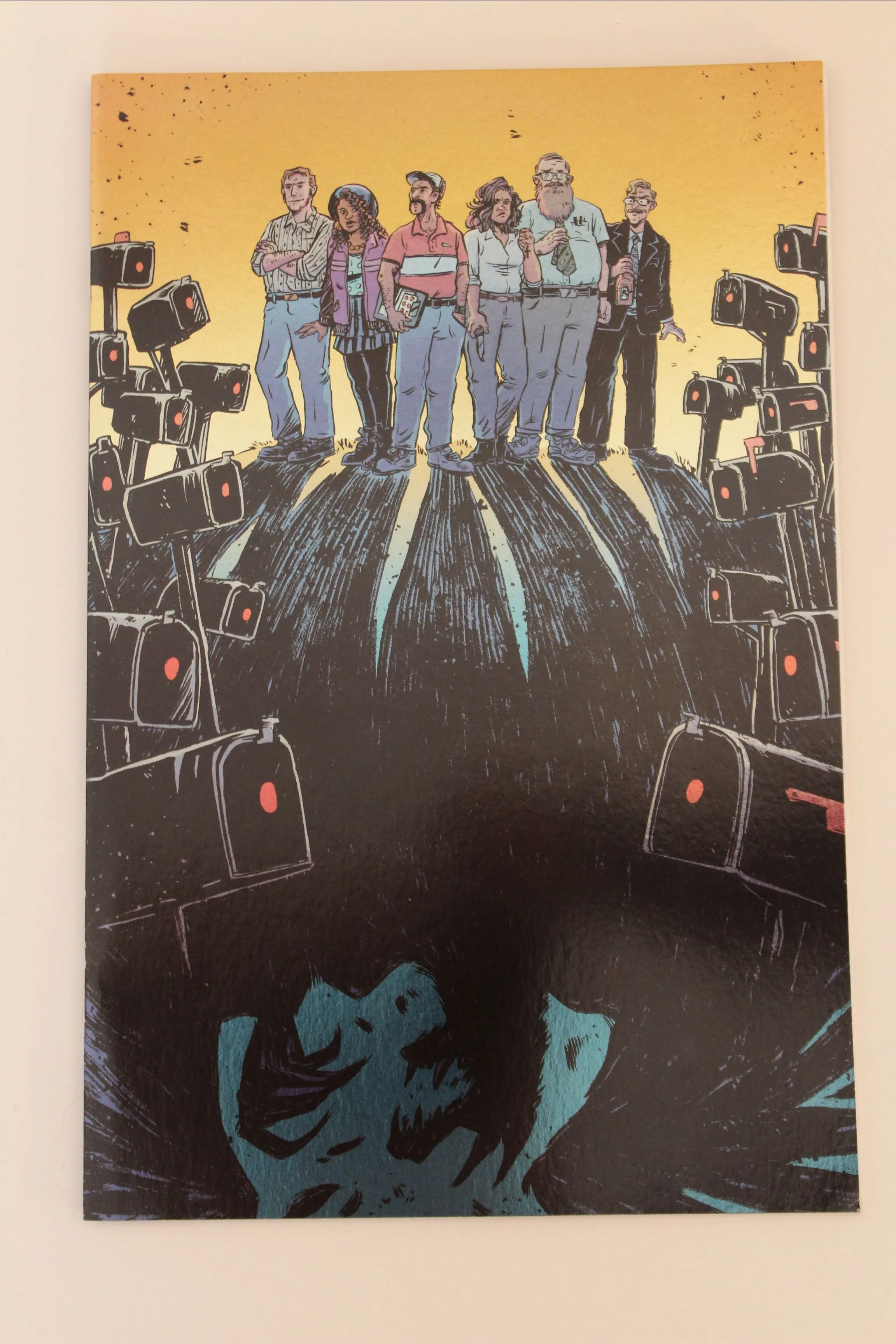 Product image for Door to Door Night by Night (2022 Vault Comics) #1 LCSD Local Comic Shop Foil Variant
