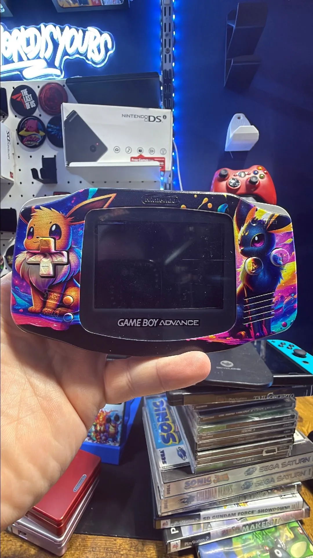 Product image for Custom IPS Gameboy advance