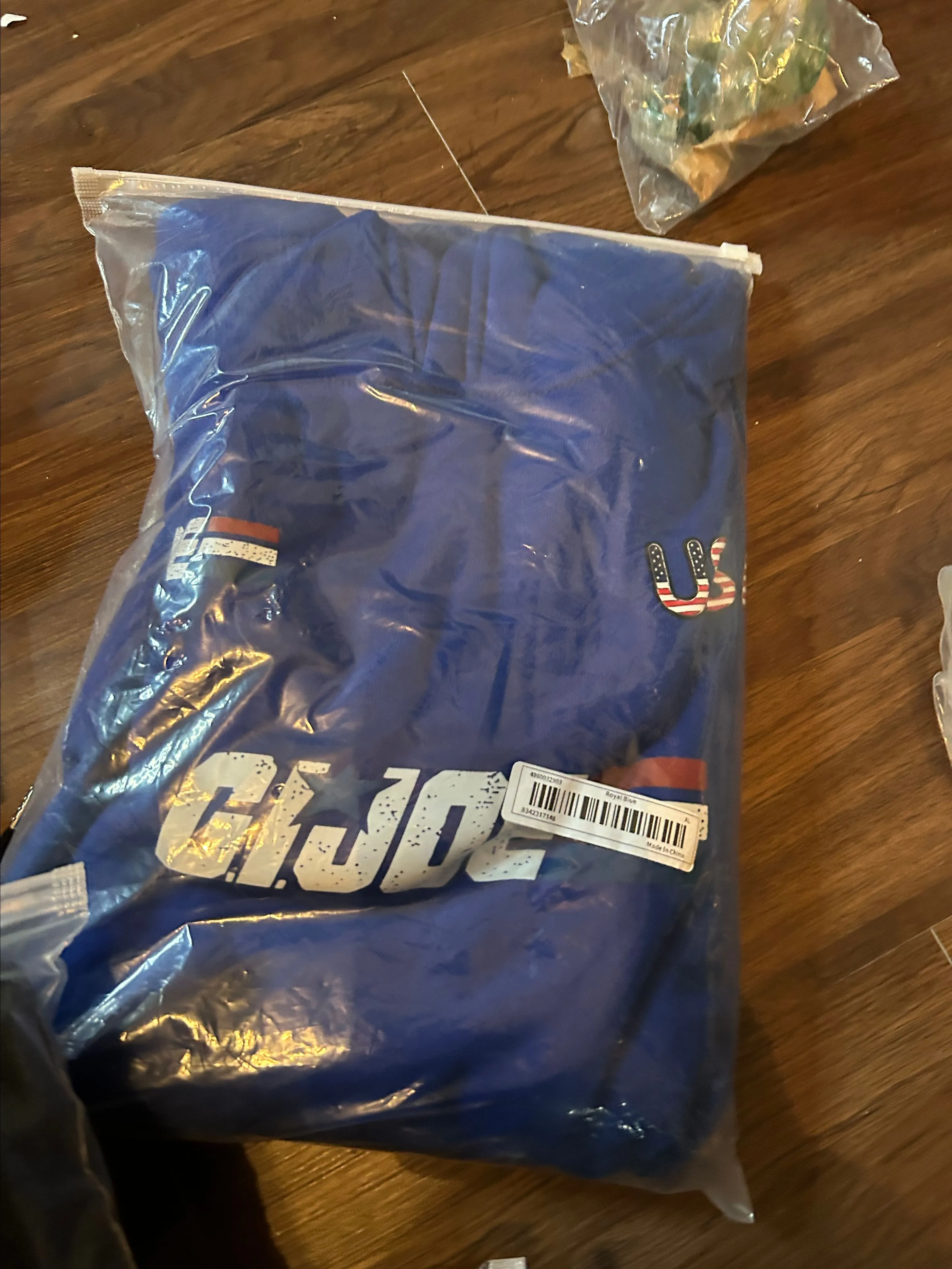 Product image for BLUE GI JOE HOODIE XL-2XL