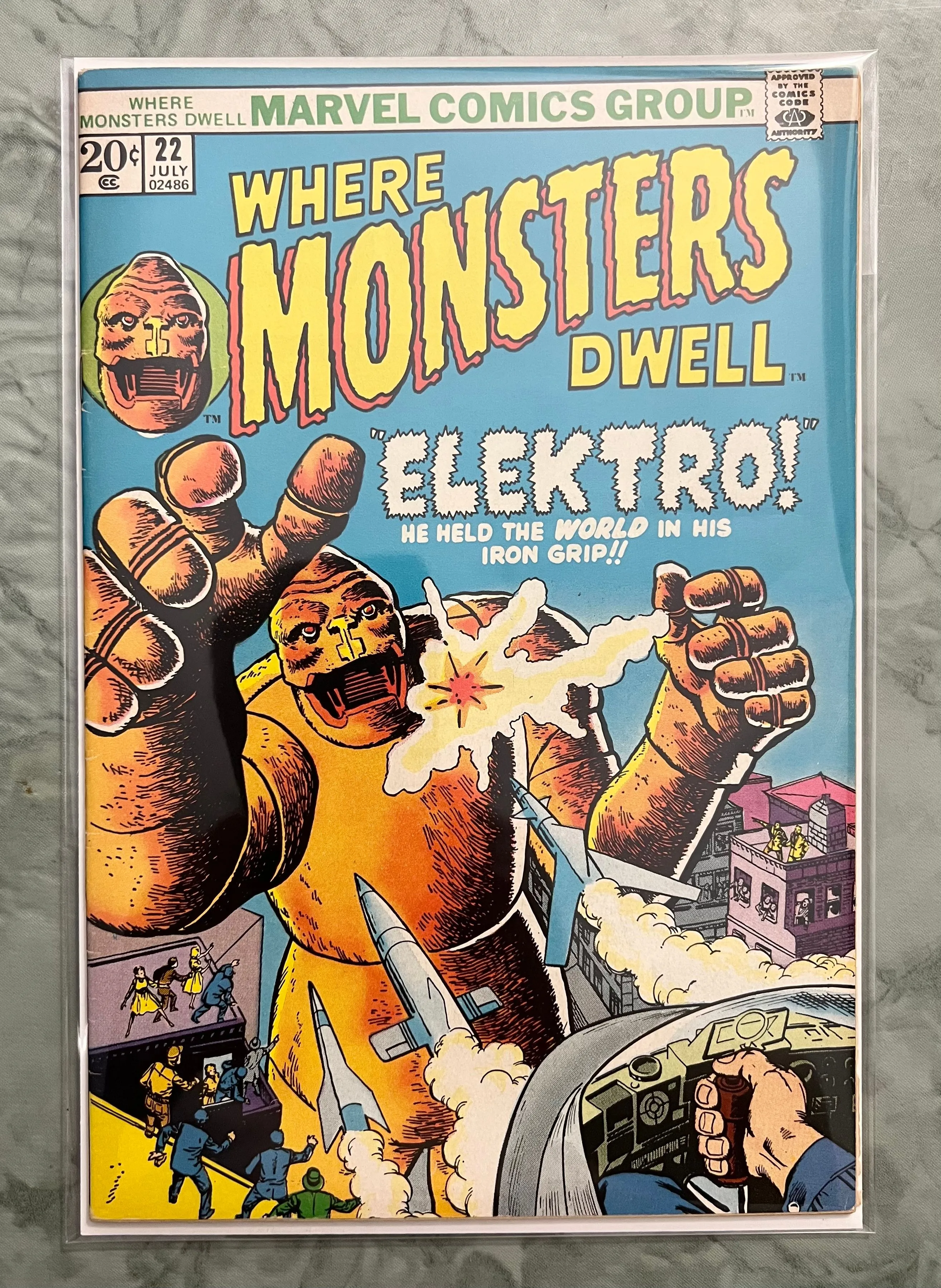 Product image for WHERE MONSTERS DWELL 22 ELEKTRO 1973