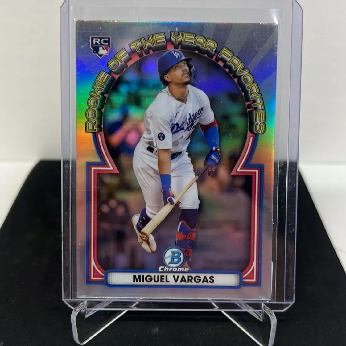 Product image for #174 2023 Bowman Chrome Miguel Vargas ROTY Favorites