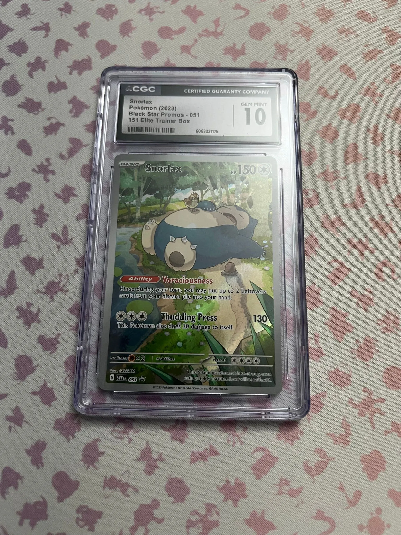 graded snorlax card Snorlax VMAX 142 202 (Graded) Case main image 0