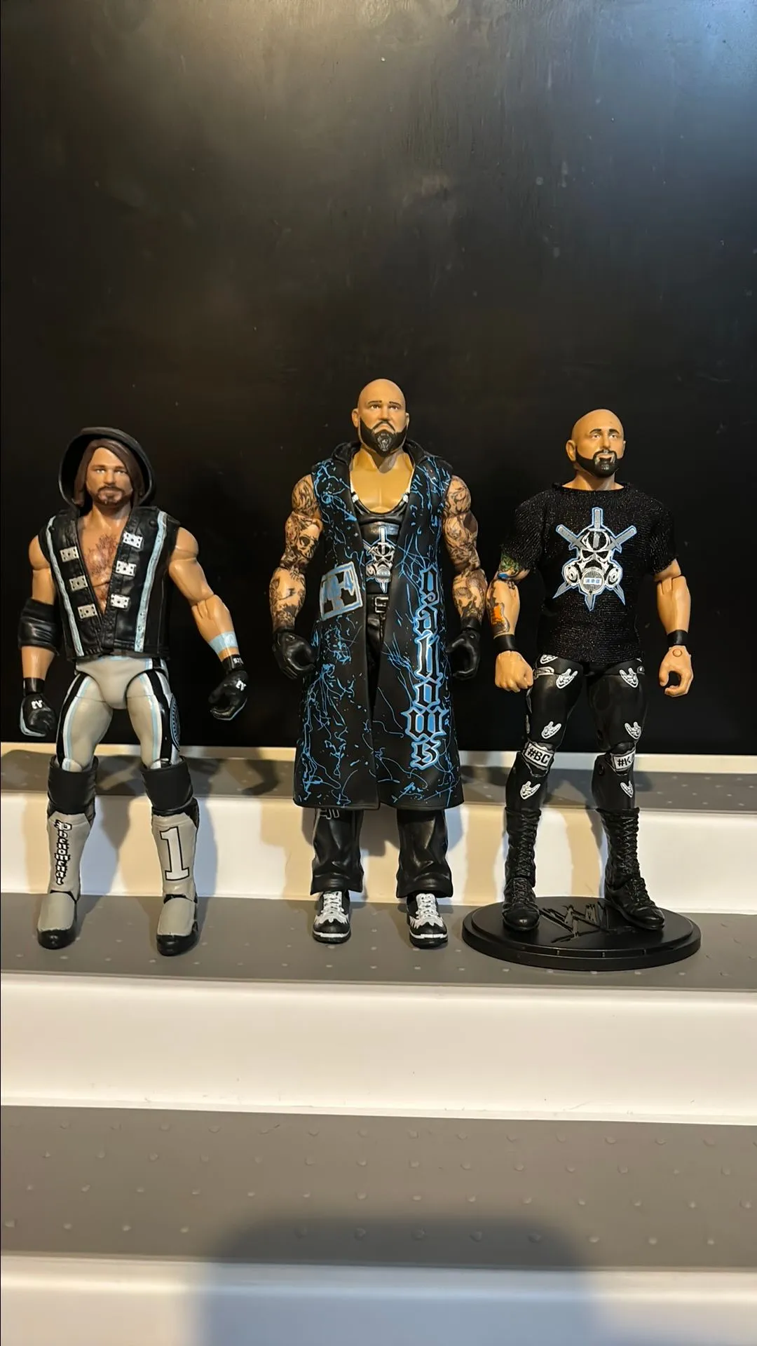 Product image for WWE Mattel Elite Gallows Anderson Action Figures NXT AEW ROH ECW TNA Bullet Club