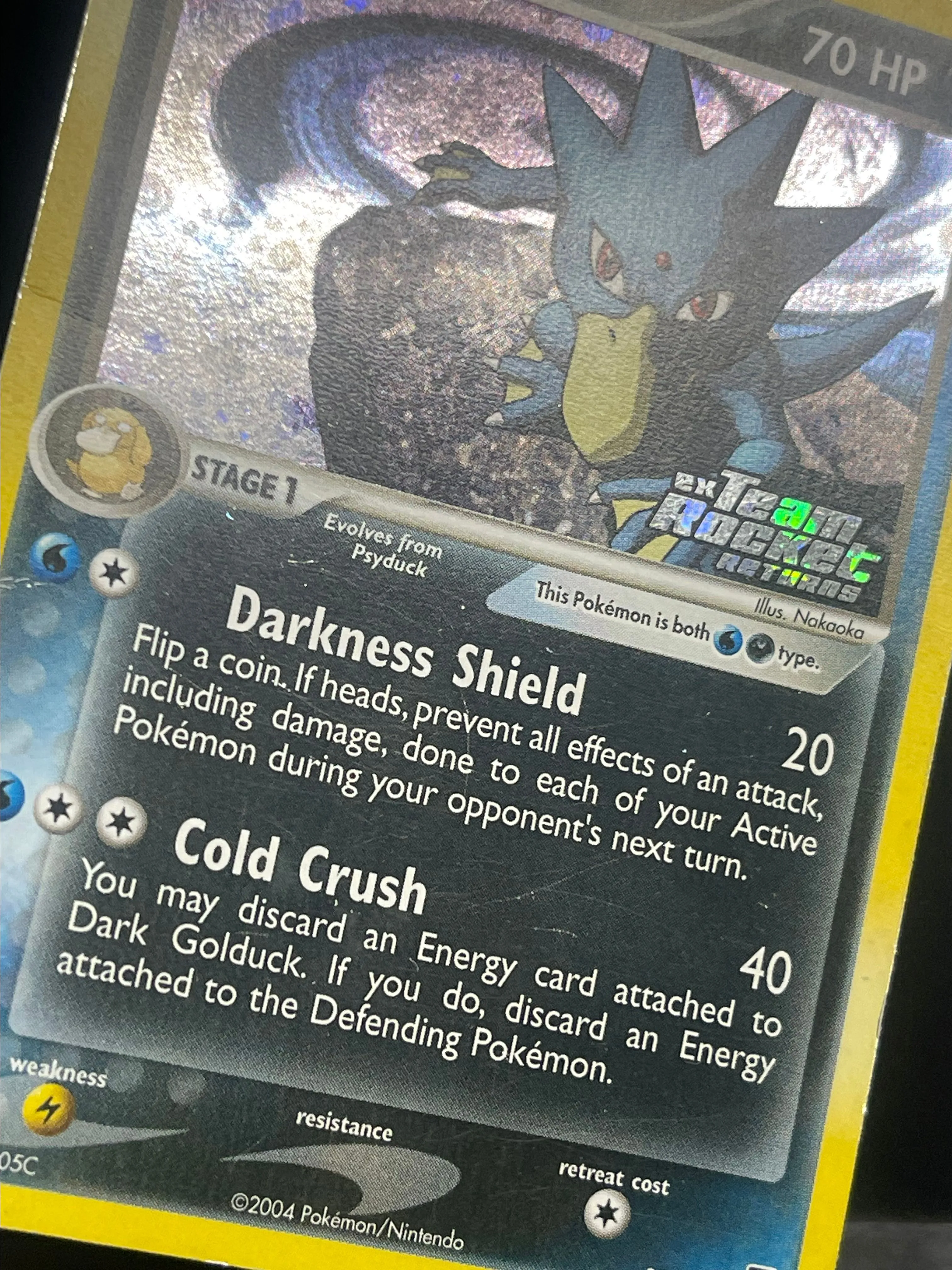 Dark Golduck (Stamped Rev. Holo) 35/109 (Team Rocket Returns)  Whatnot:  Shop, Sell, Connect