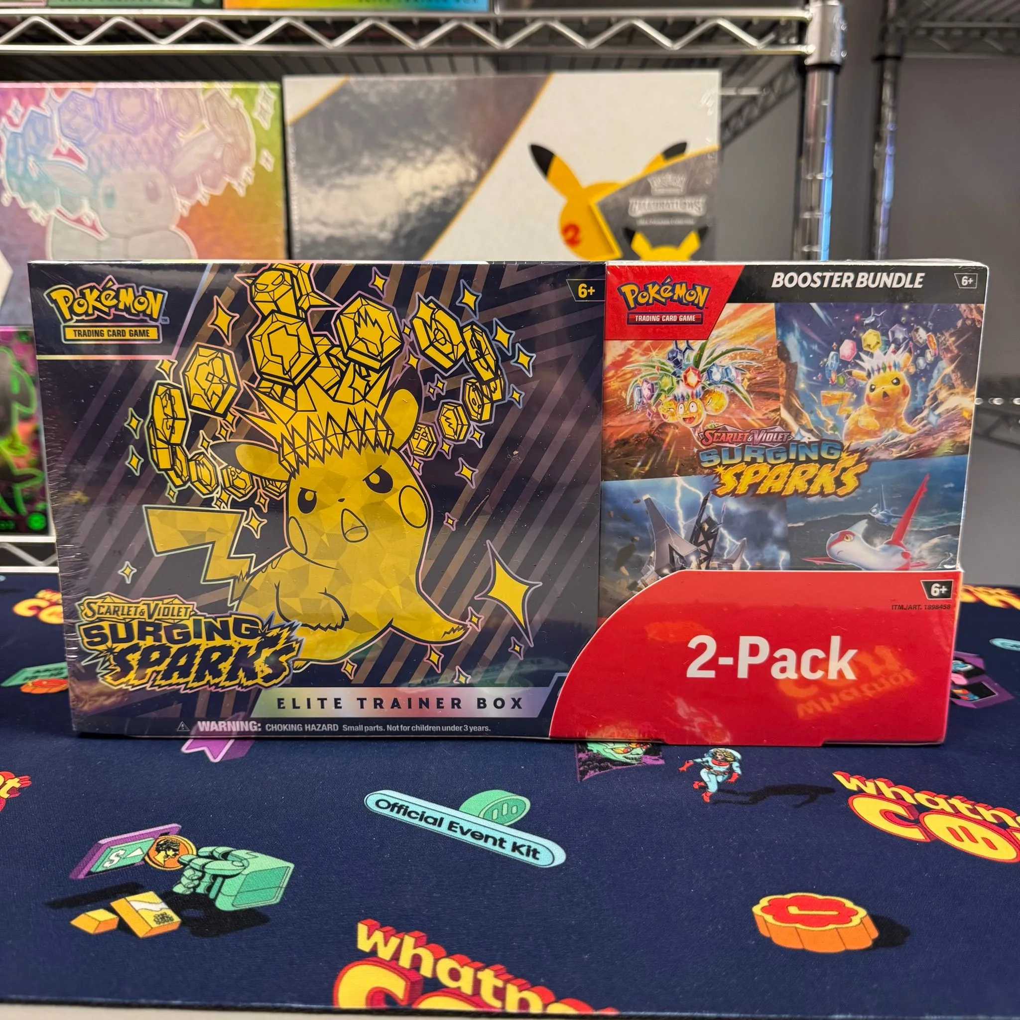 surging sparks booster box costco Costco Pokemon Surging Sparks 2-Pack Trainer Box and Booster Bundle – SP,  Inc main image 1