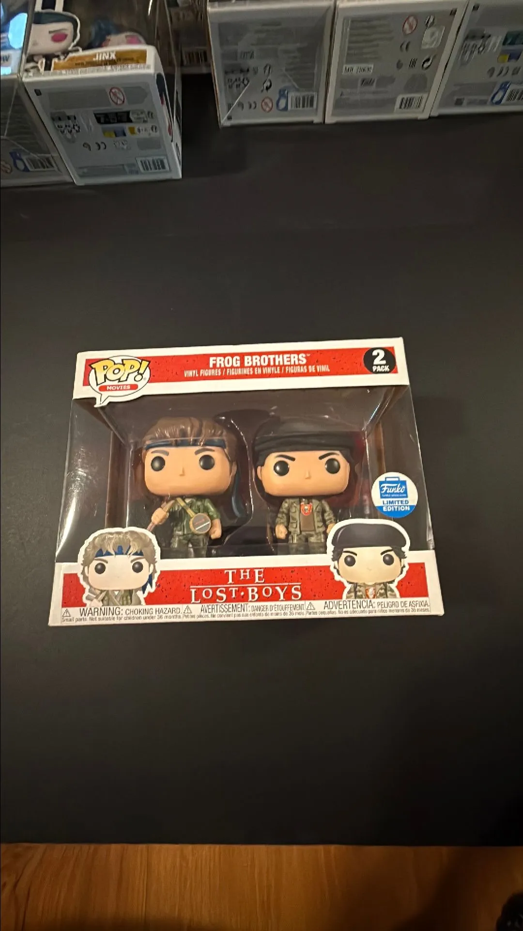 Product image for Horror The Lost Boys Frog Brothers Funko POP 2 Pack