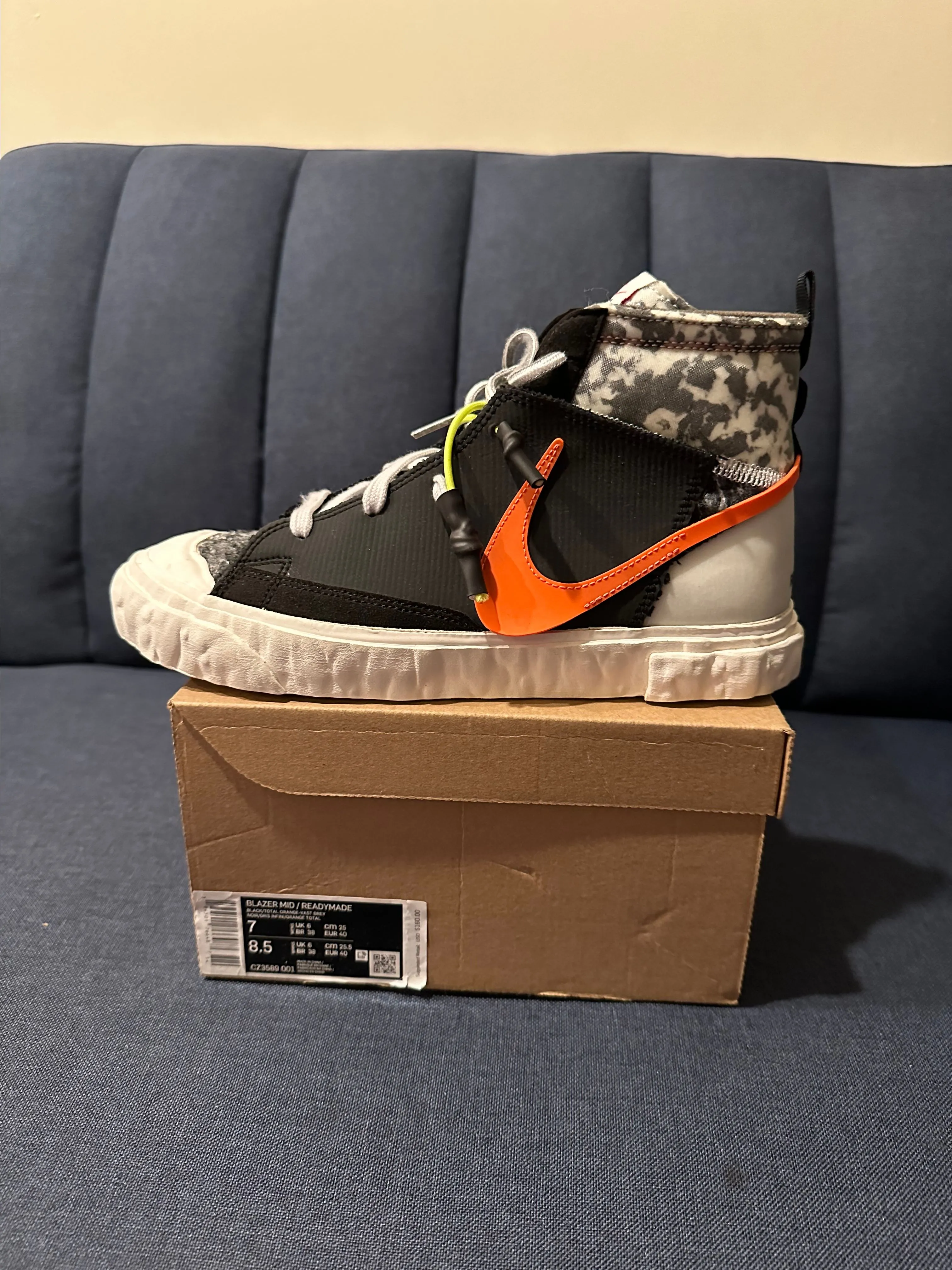 Product image for Nike blazer mid “readymade black camo”