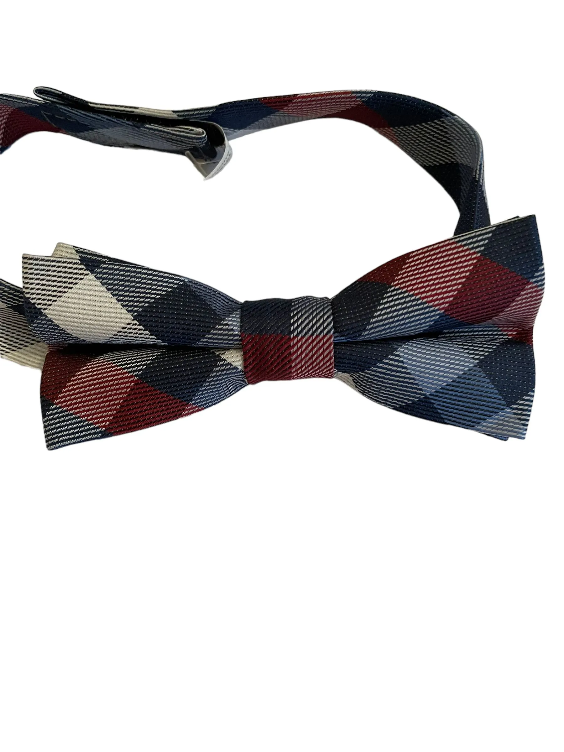 Product image for Kids bow tie NWT navy/burgundy