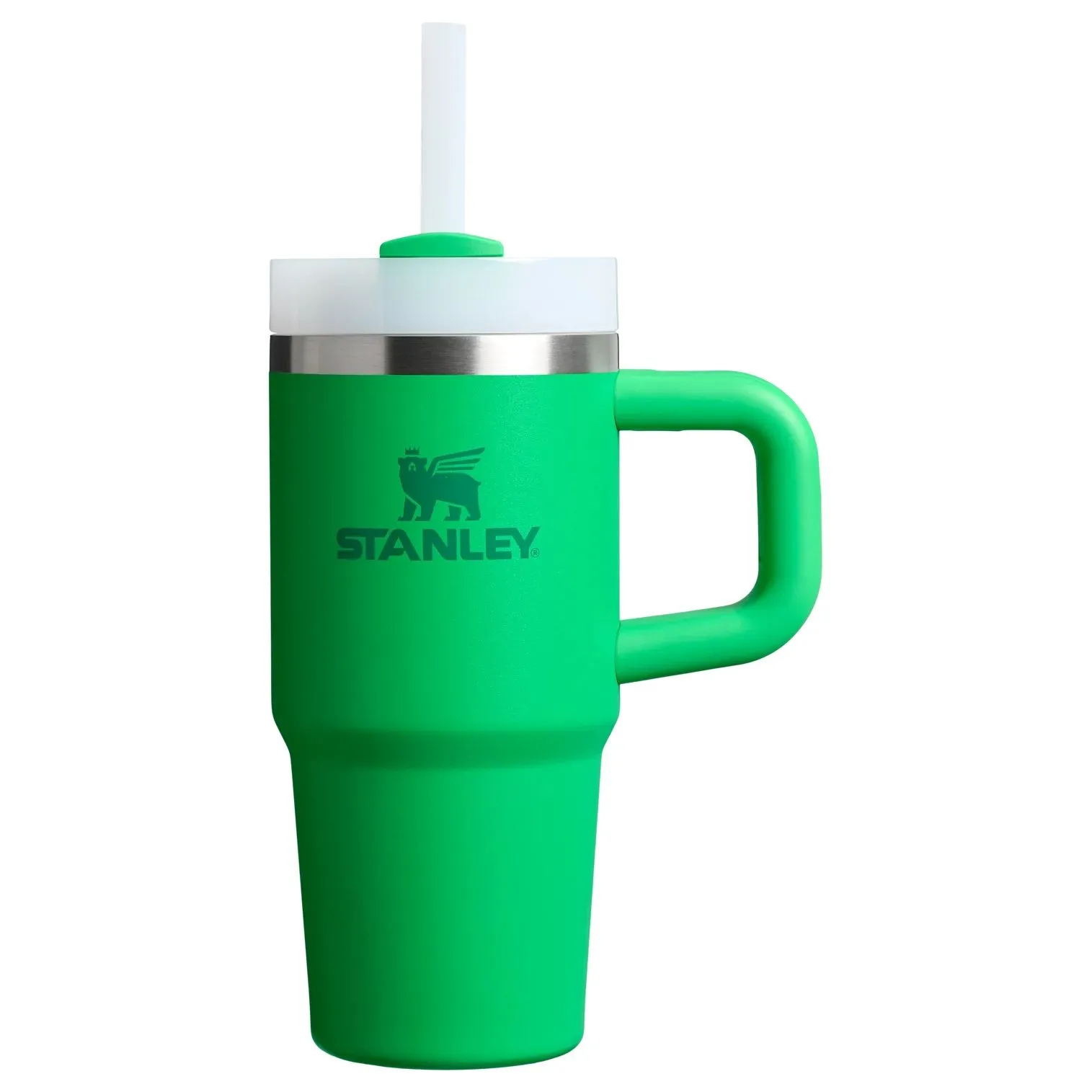 Product image for NEW Stanley 14 oz. Quencher H2.0 FlowState Tumbler w/ Handle - Meadow